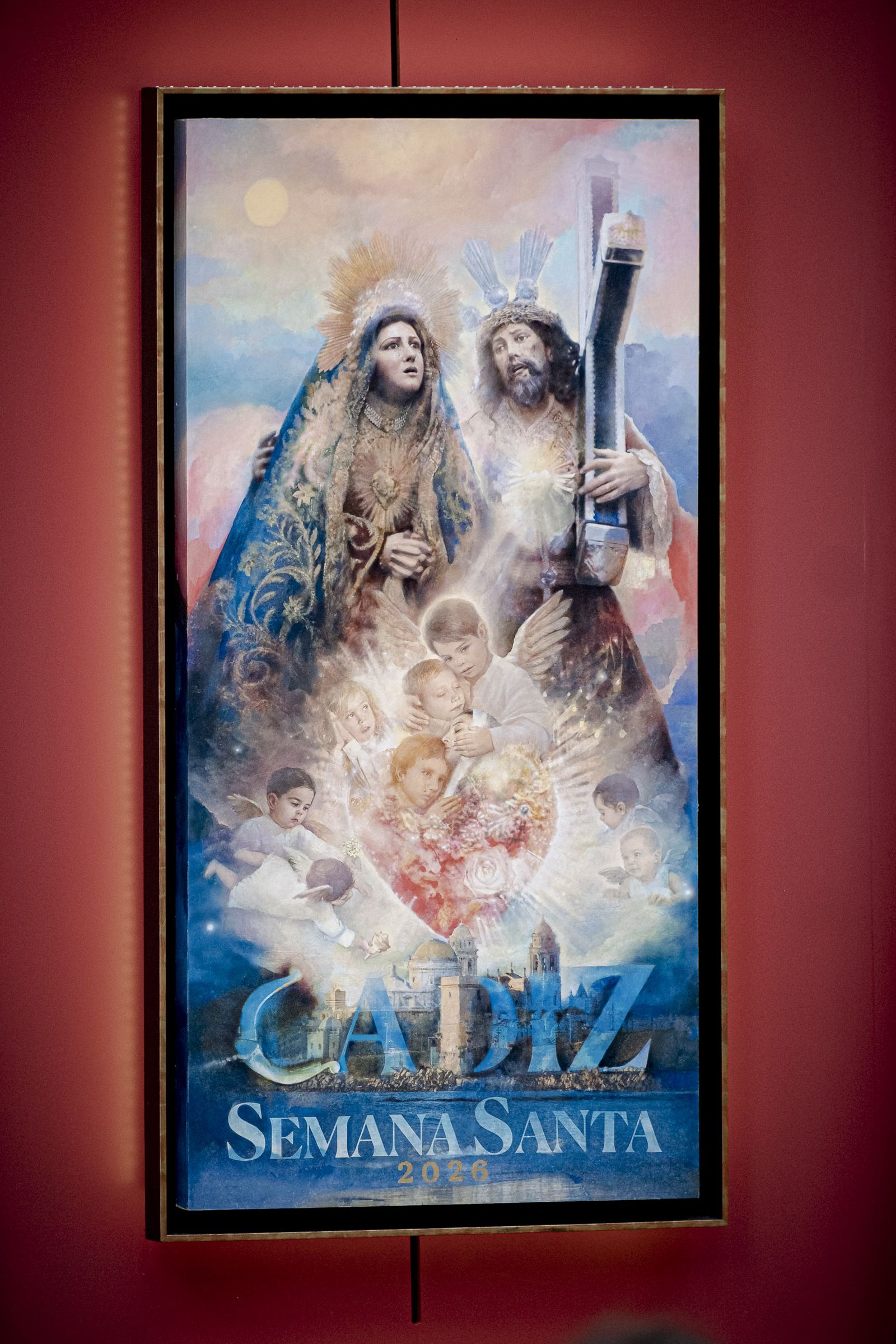 Las imágenes de la presentación del cartel y pregonero de la Semana Santa de Cádiz 2025