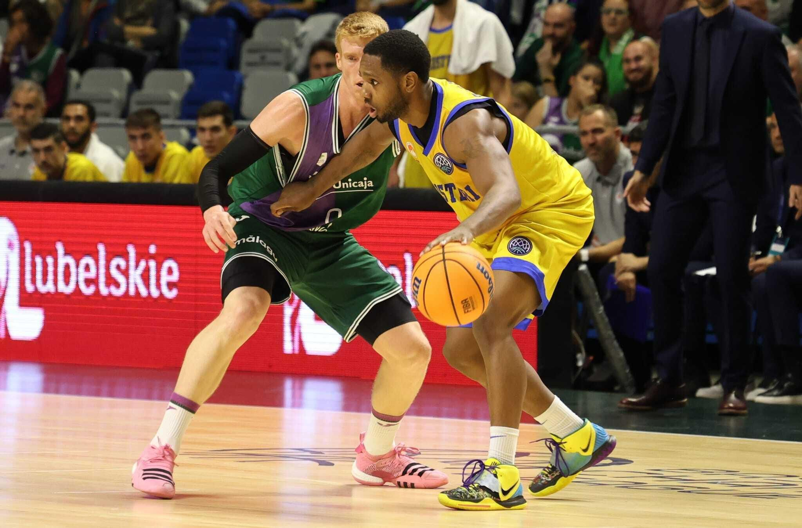 El Unicaja-Peristeri, en fotos