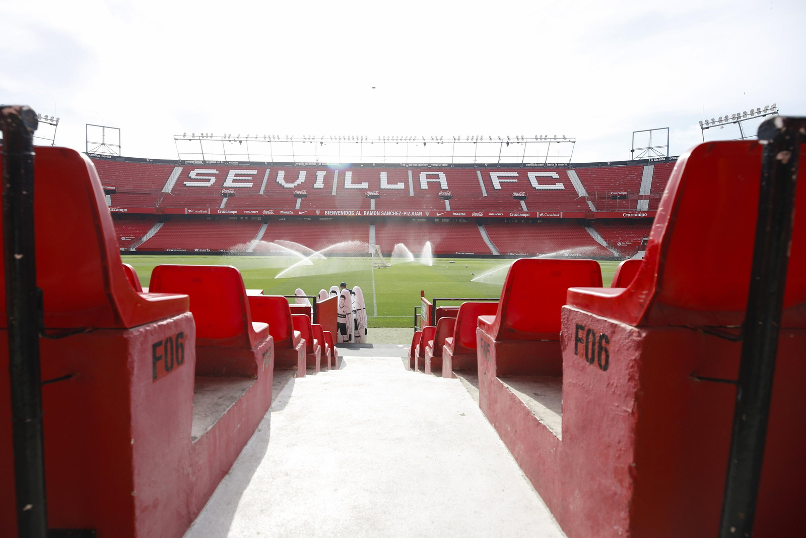Una imagen del interior del estadio sevillista.