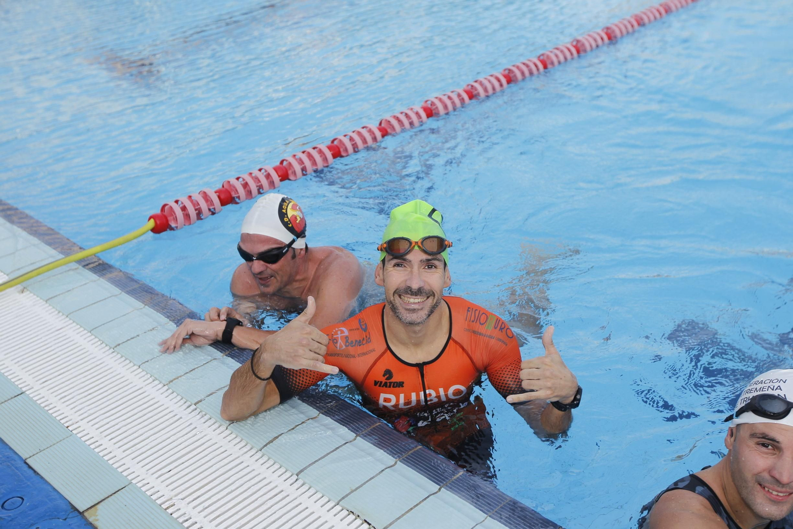 Fotogalería triatleta Javier Gómez Noya en Almería
