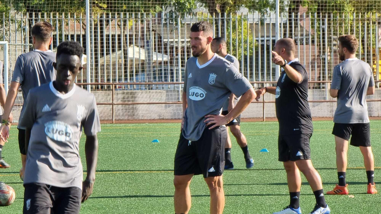 Álvaro Rey, en un entrenamiento en La Granja.