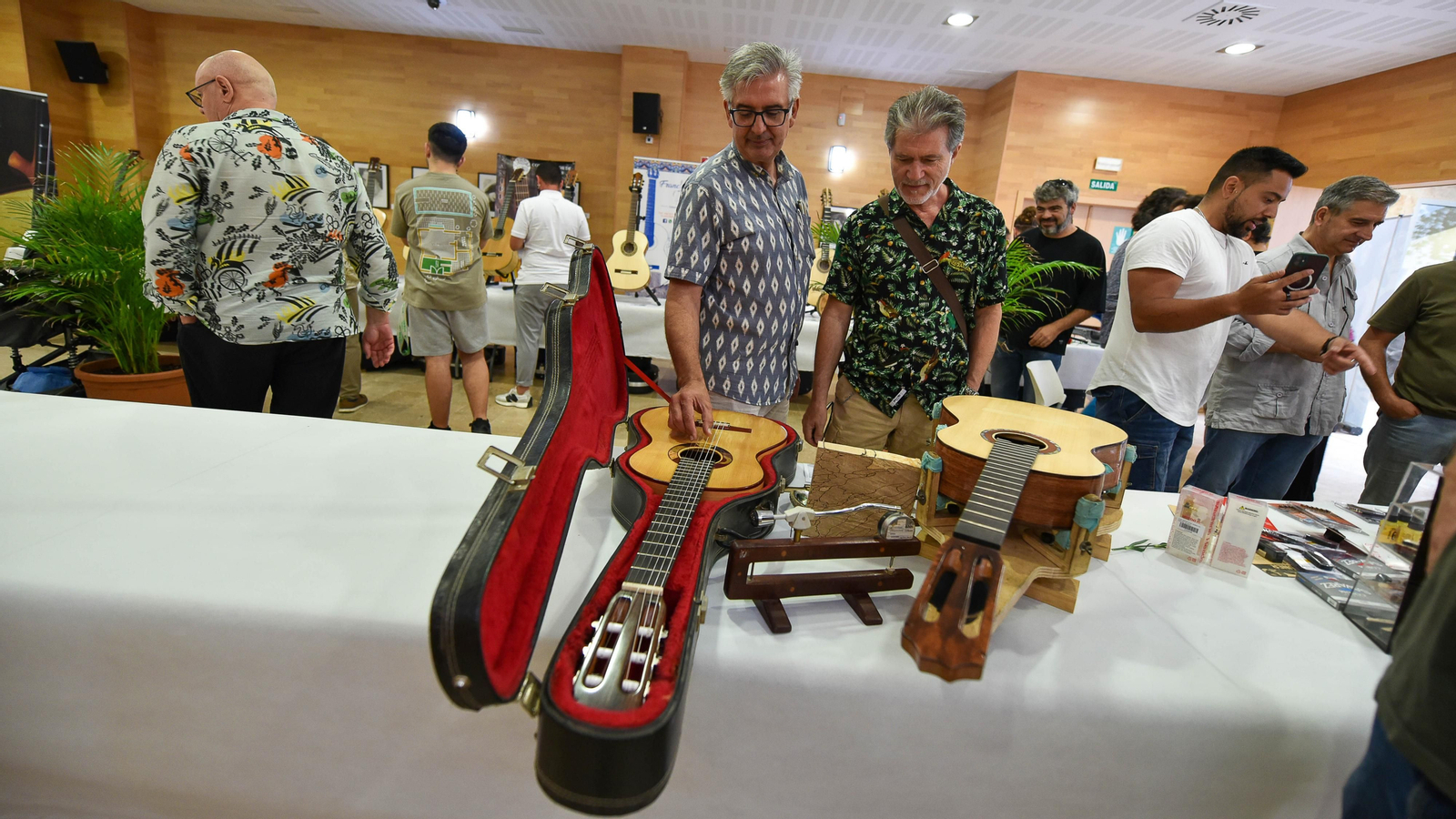 Las fotos del encuentro de Luthiers del Festival Paco de Lucía en Algeciras