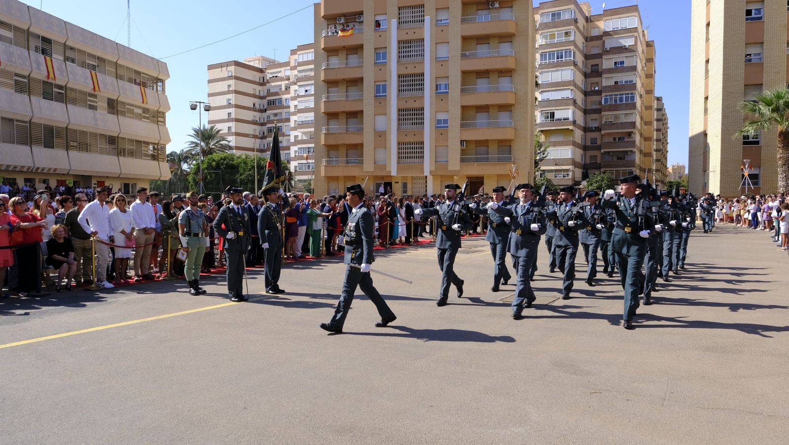 Imágenes de la Festividad del Pilar en la Comandancia de la Guardia Civil de Almería