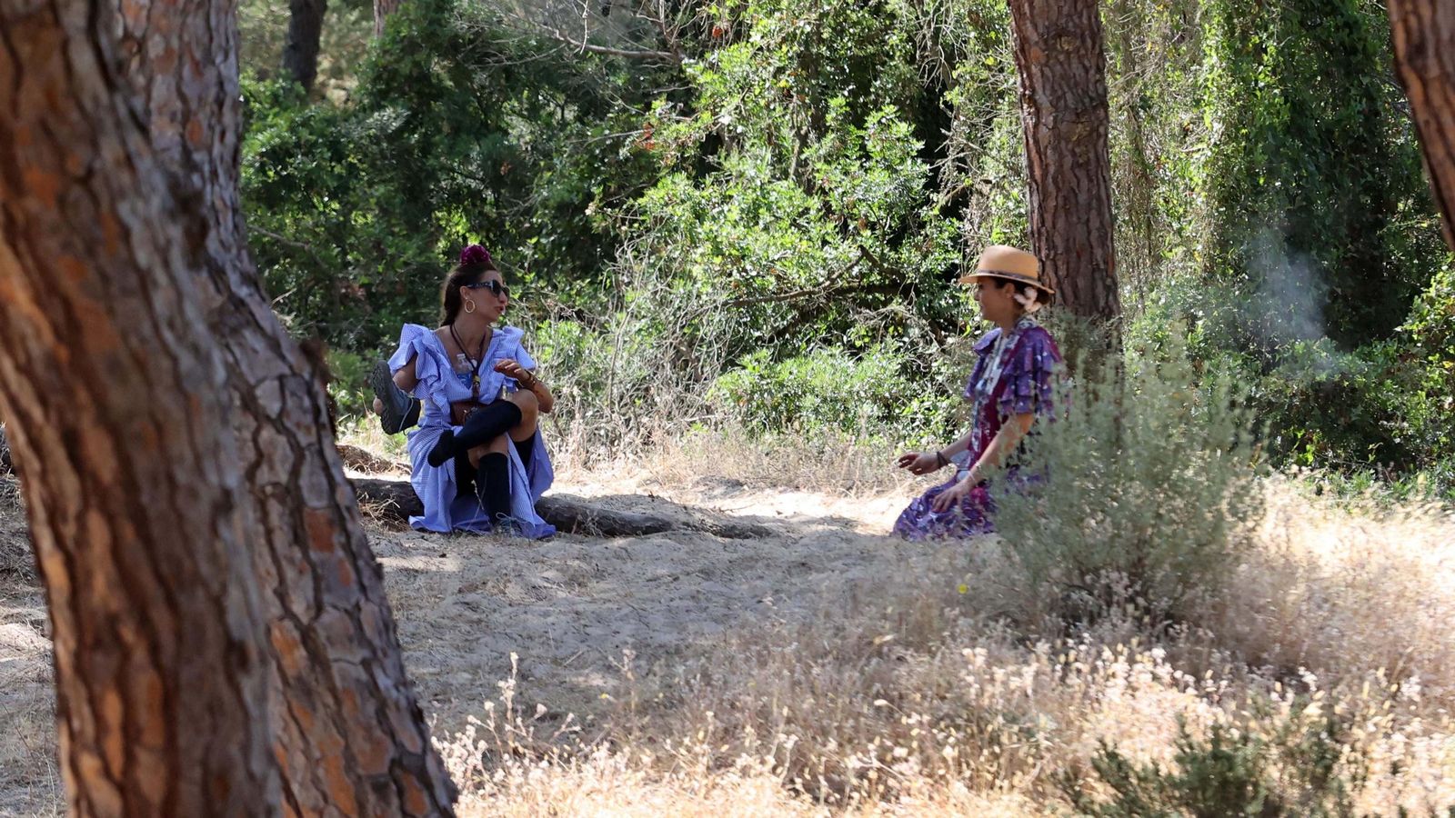 Jueves de camino de la Hdad de Jerez por el Coto Doñana