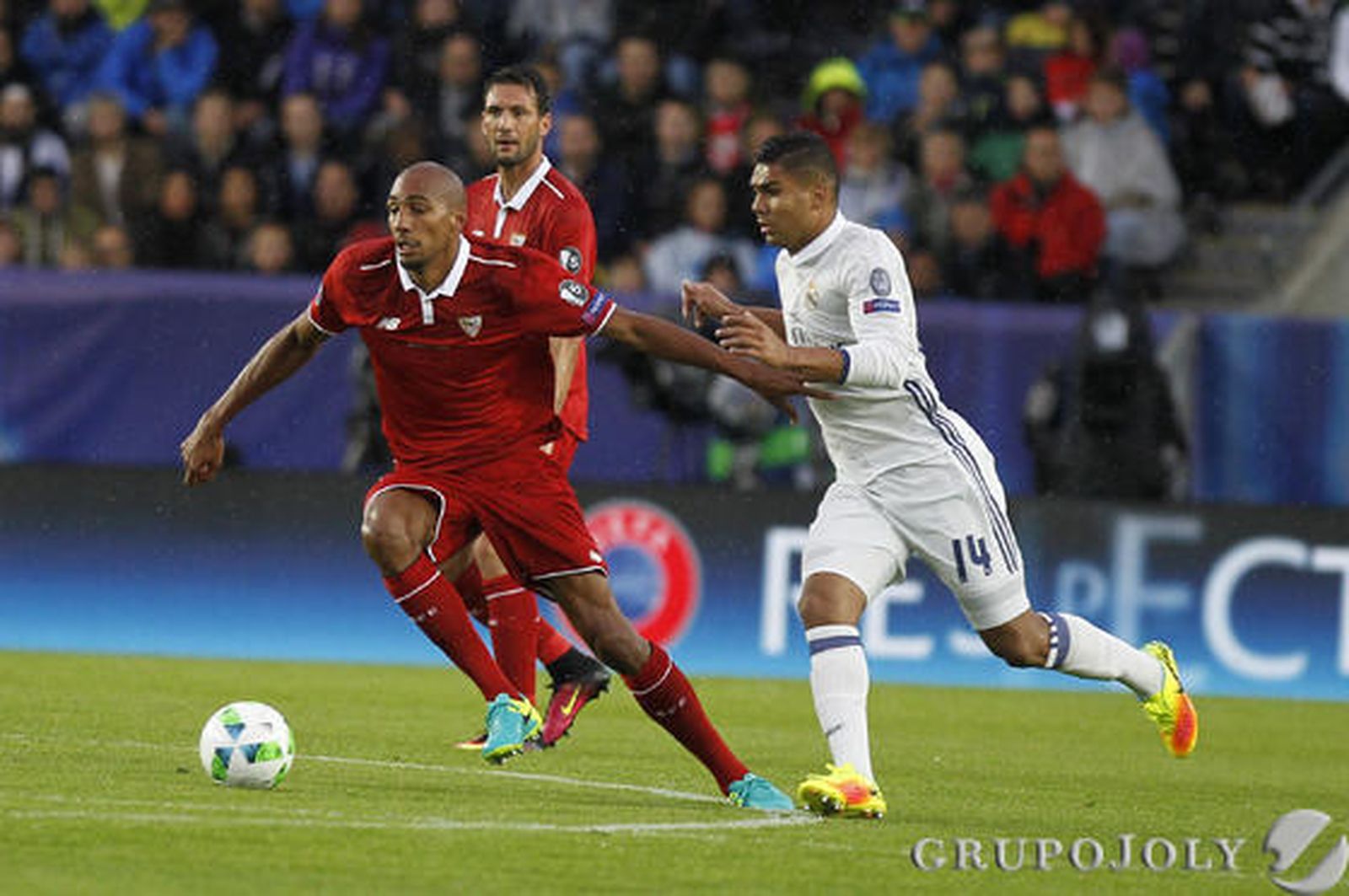 Las imágenes de la Supercopa de Europa Real Madrid-Sevilla