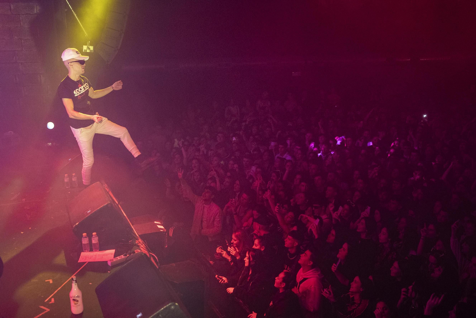 Concierto de Soto  Asa en Granada, a finales de 2021.