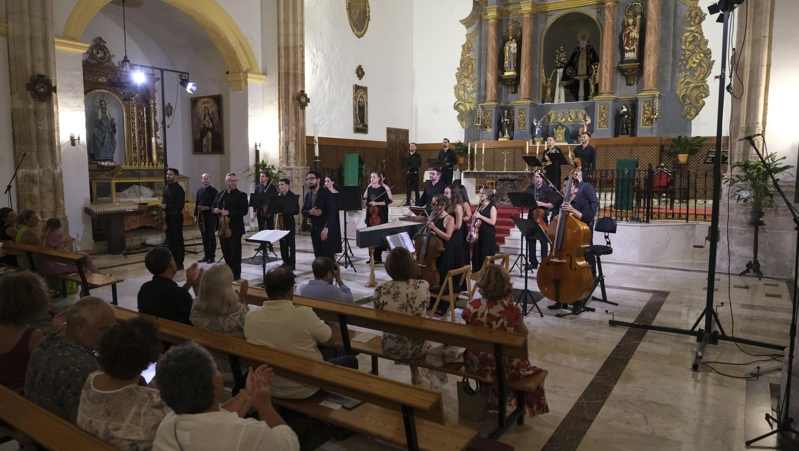 El concierto de la OCAL en el Festival de Vélez-Blanco, en imágenes