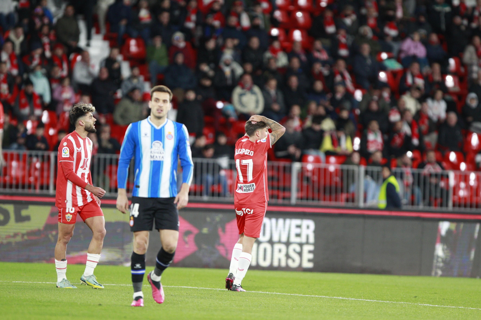 Imágenes del partido U.D. Almería-R.C.D. Espanyol