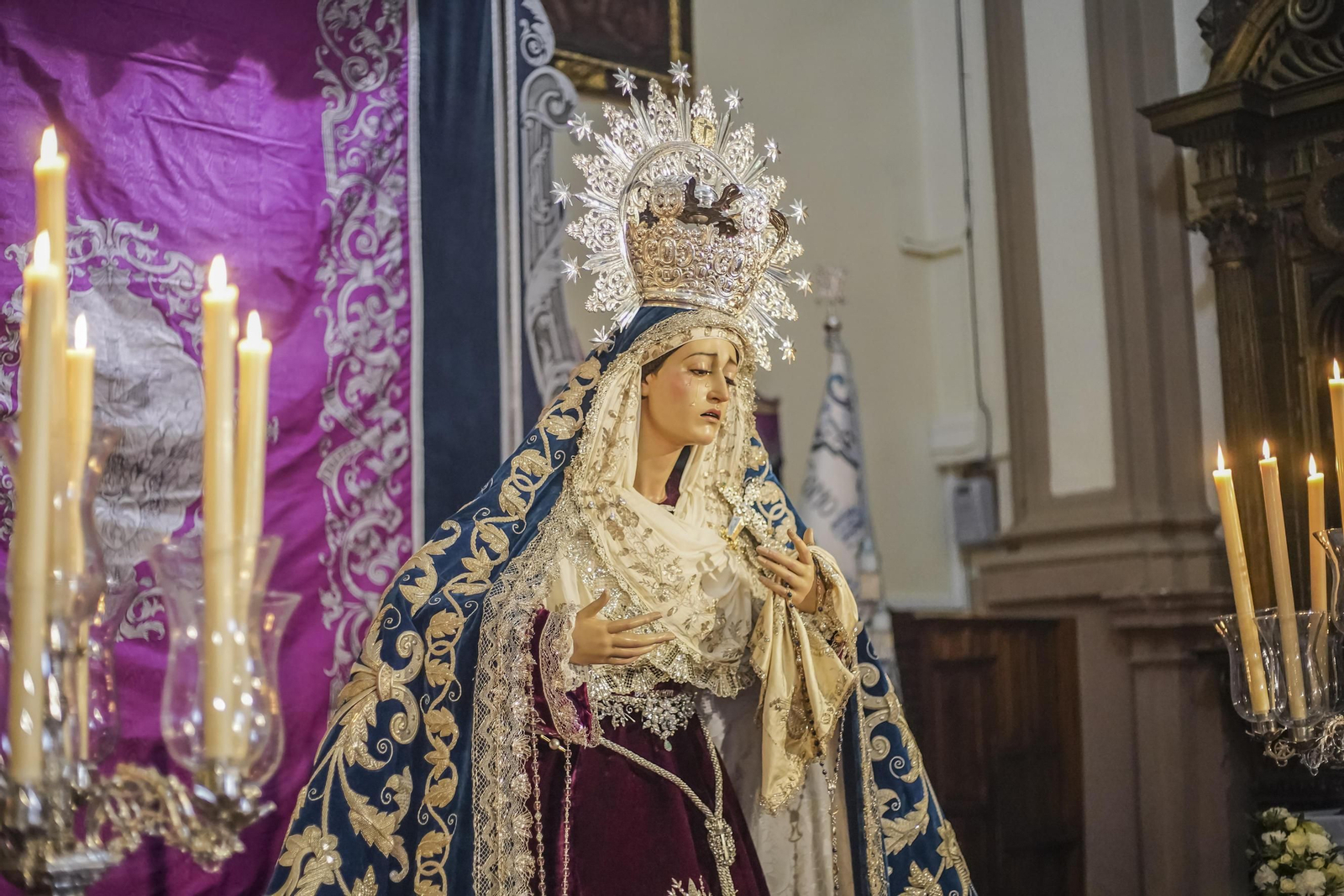 La veneración de la Virgen de la Concepción, en imágenes