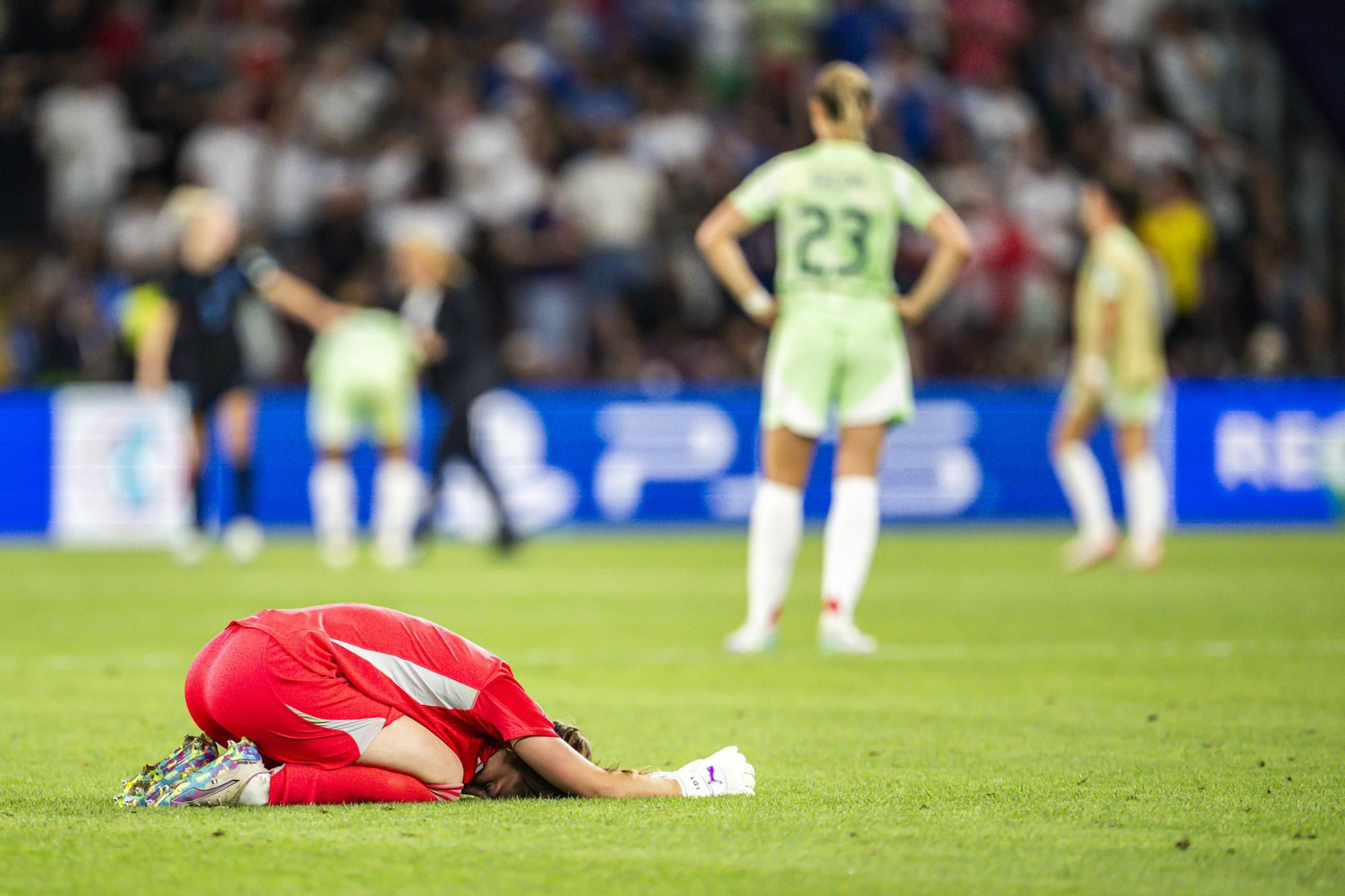 Las imágenes del Inglaterra-Italia