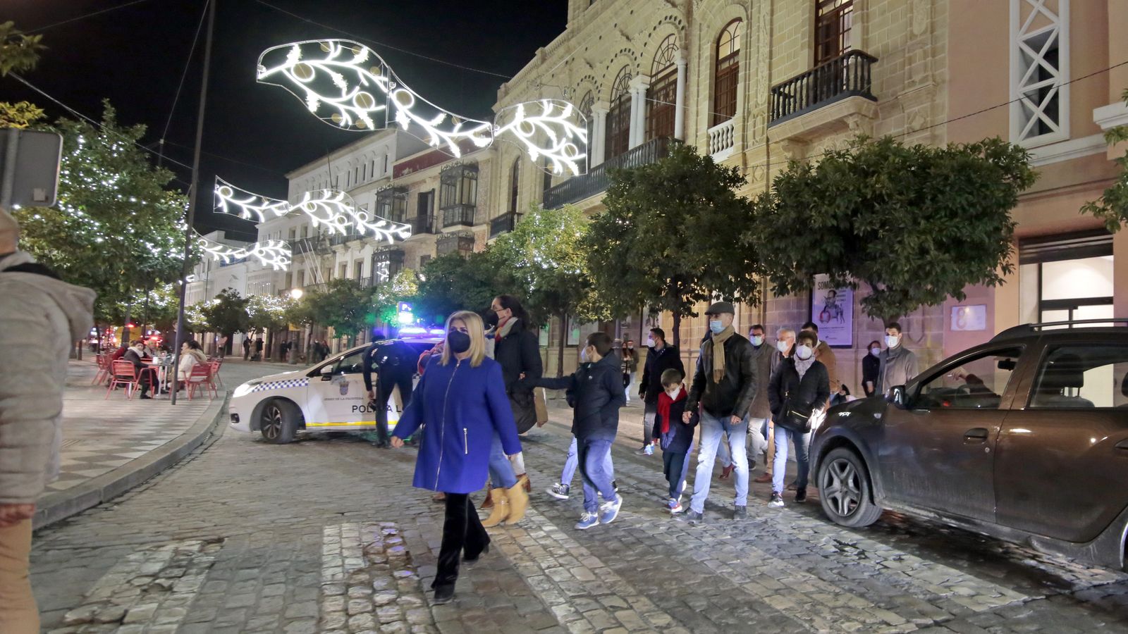 Jerez inaugura su alumbrado navideño