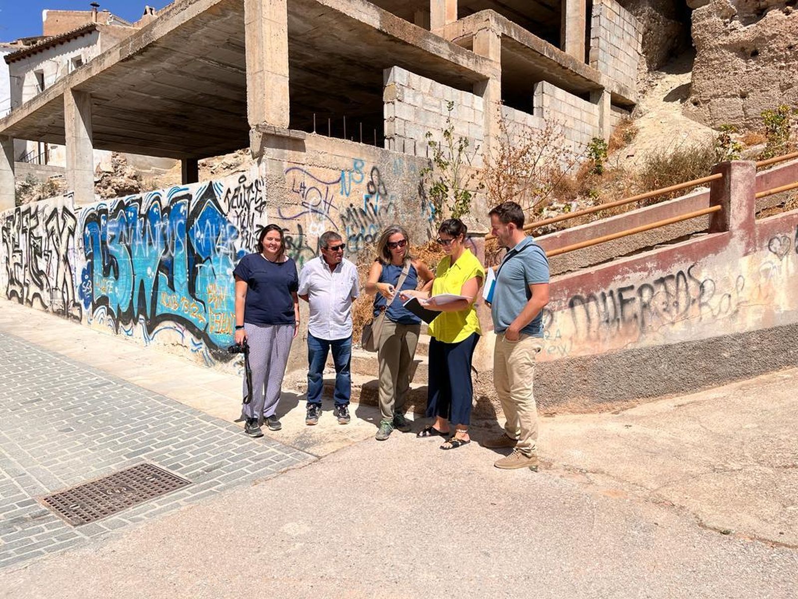 Norte de Granada: Baza inicia la demolición controlada de los anexos a su Alcazaba