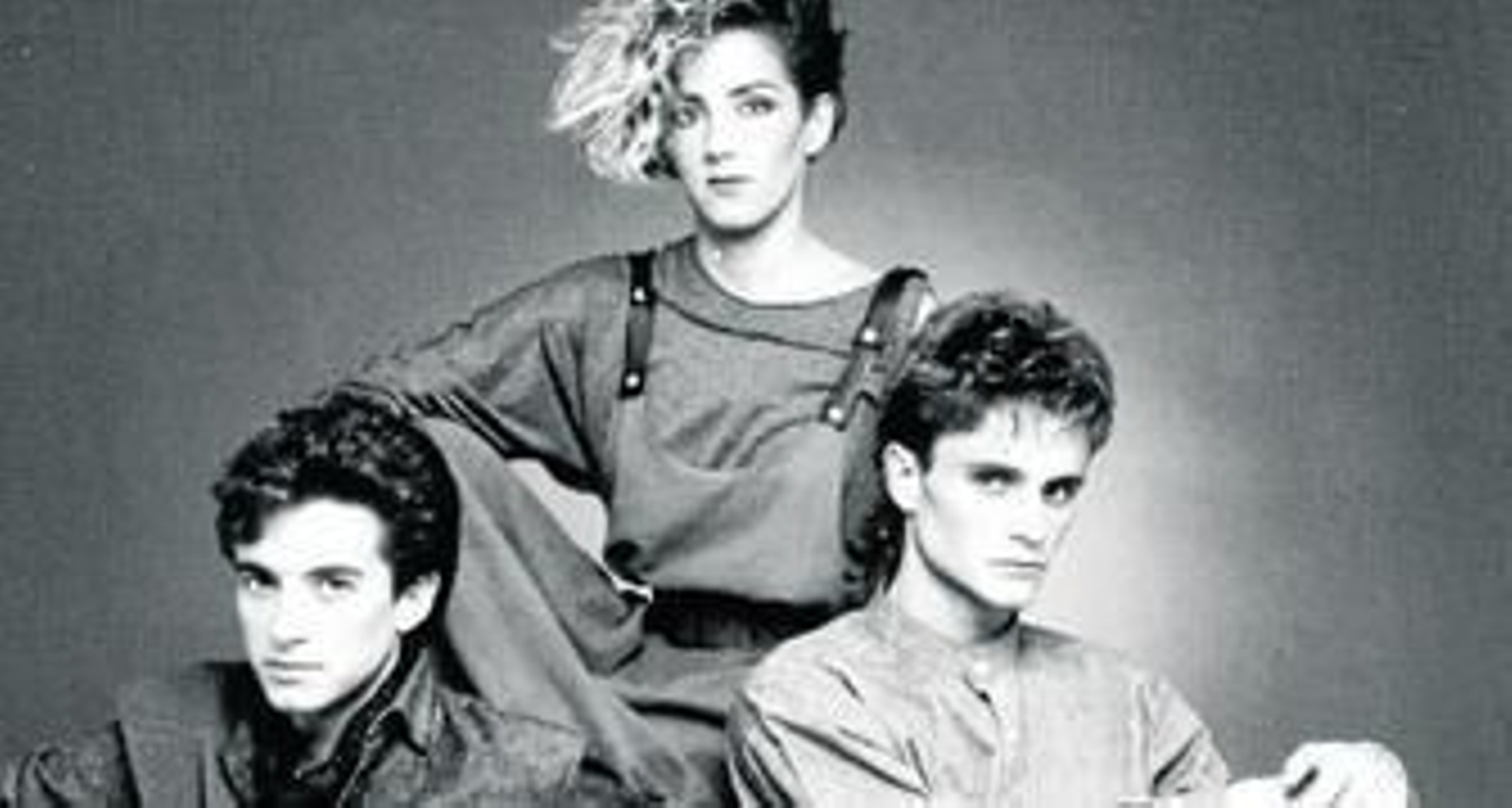 Imagen de archivo del grupo Mecano.