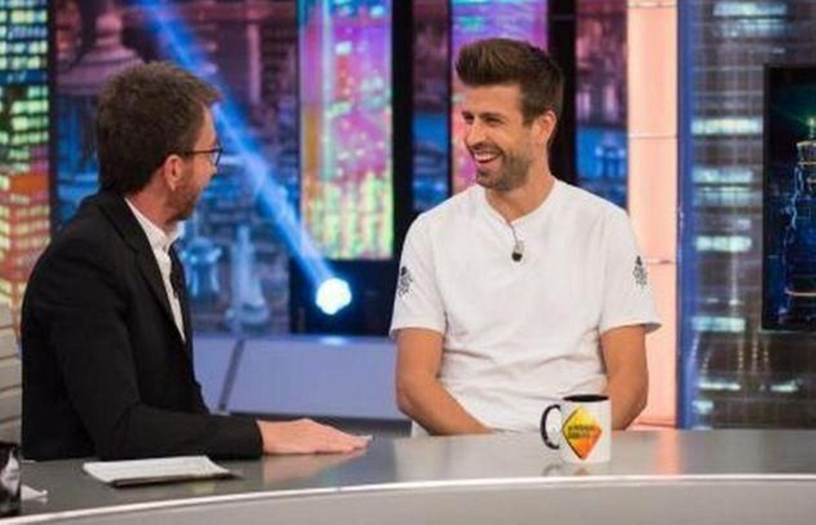 Gerard Piqué en su visita anterior a 'El Hormiguero'