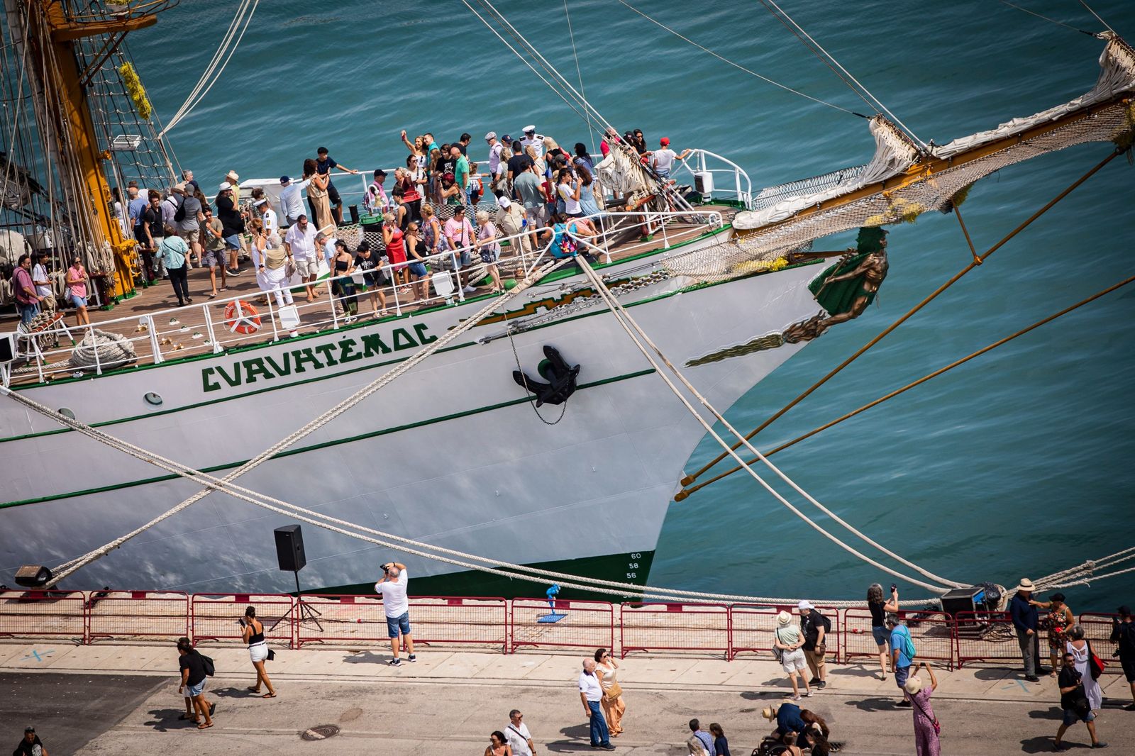 Las imágenes de la Gran Regata 2023 de Cádiz, desde el cielo