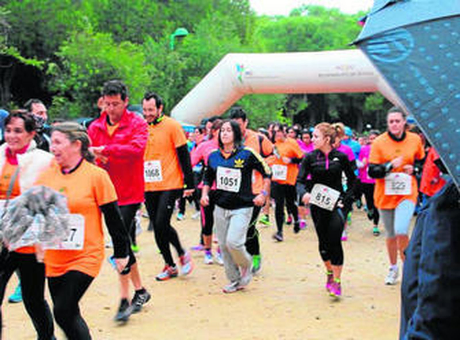 Imagen de la carrera popular 'Muévete por la Esclerosis Múltiple' celebrada recientemente en Sevilla.