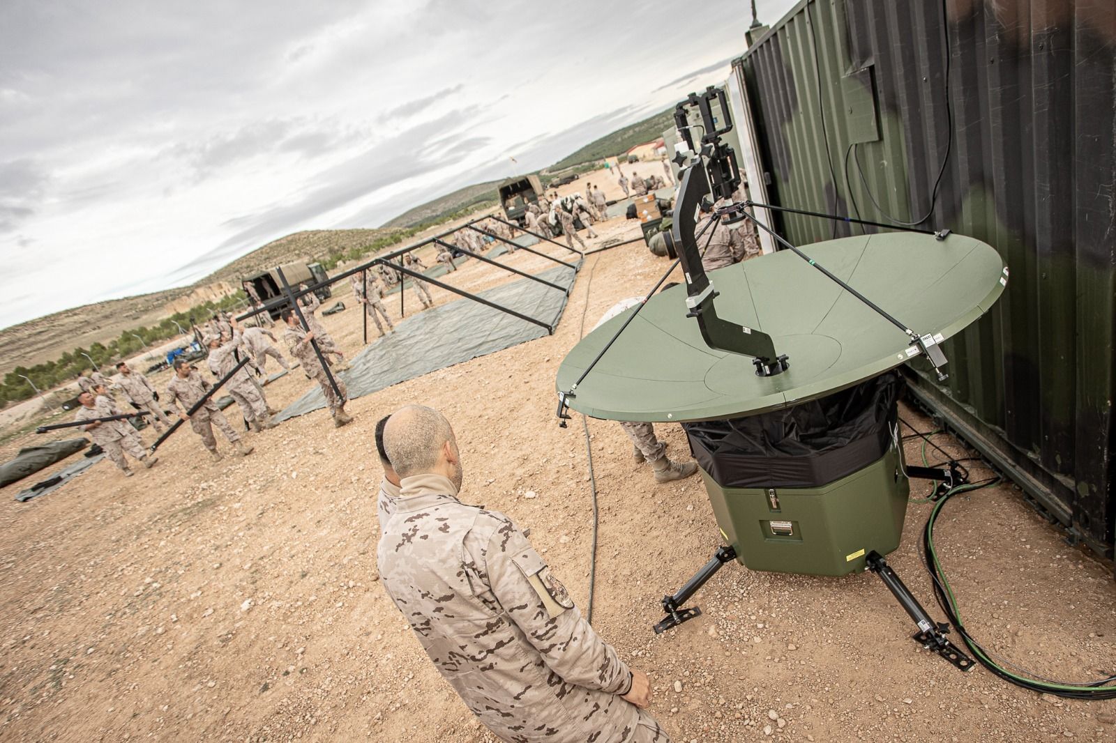 Infantería de Marina: Imágenes de las maniobras FTX del Tercio de Armada de San Fernando en Albacete