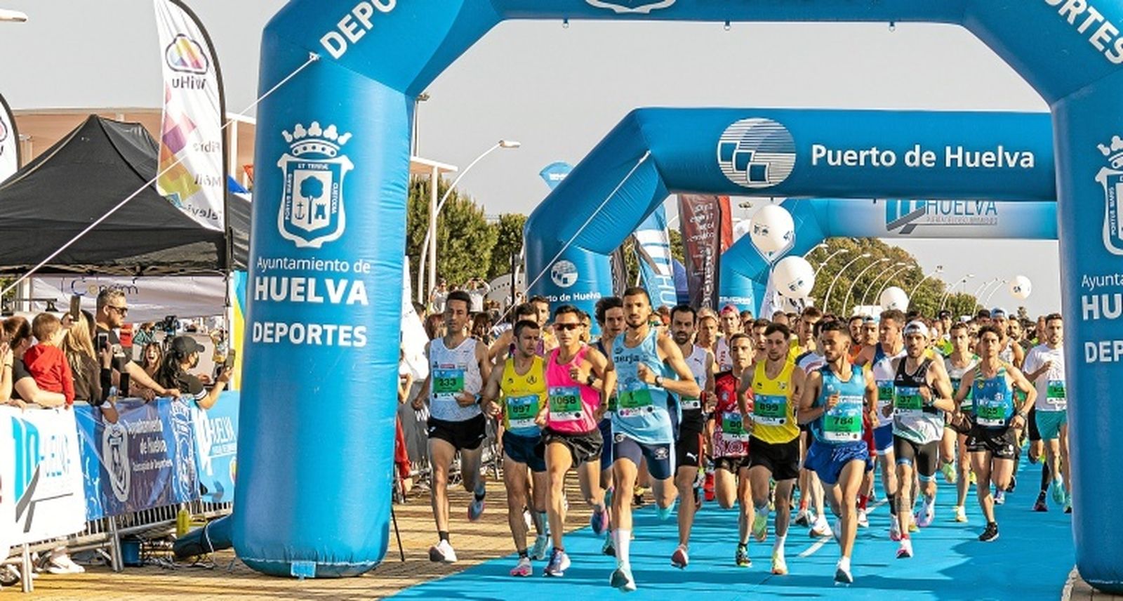 Carrera 10K en Huelva.