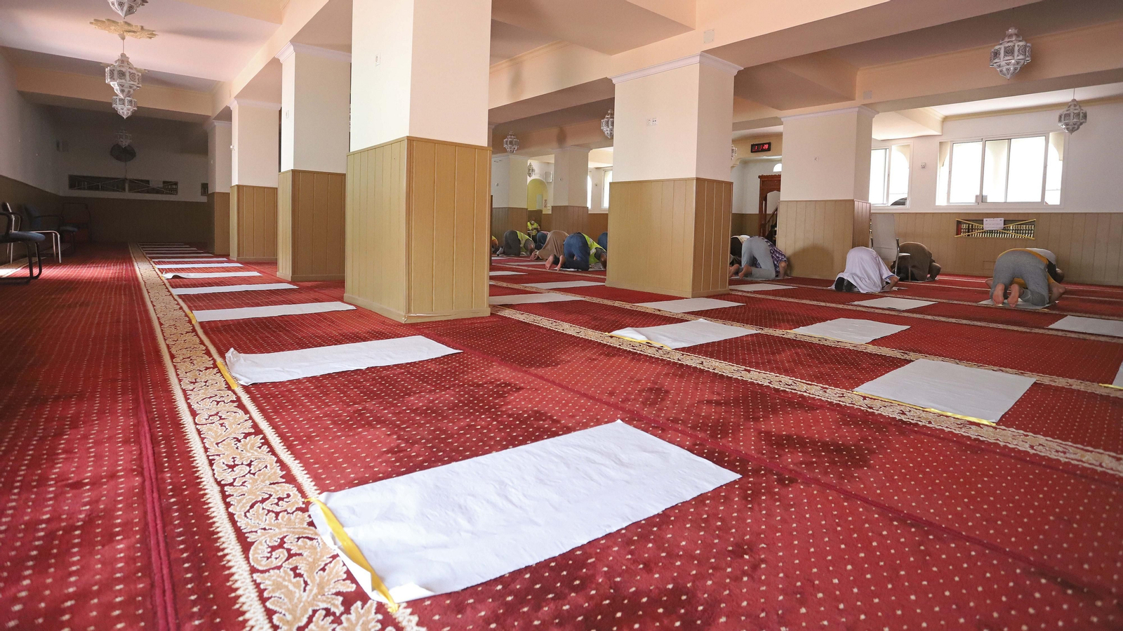 El interior de una mezquita de Algeciras.