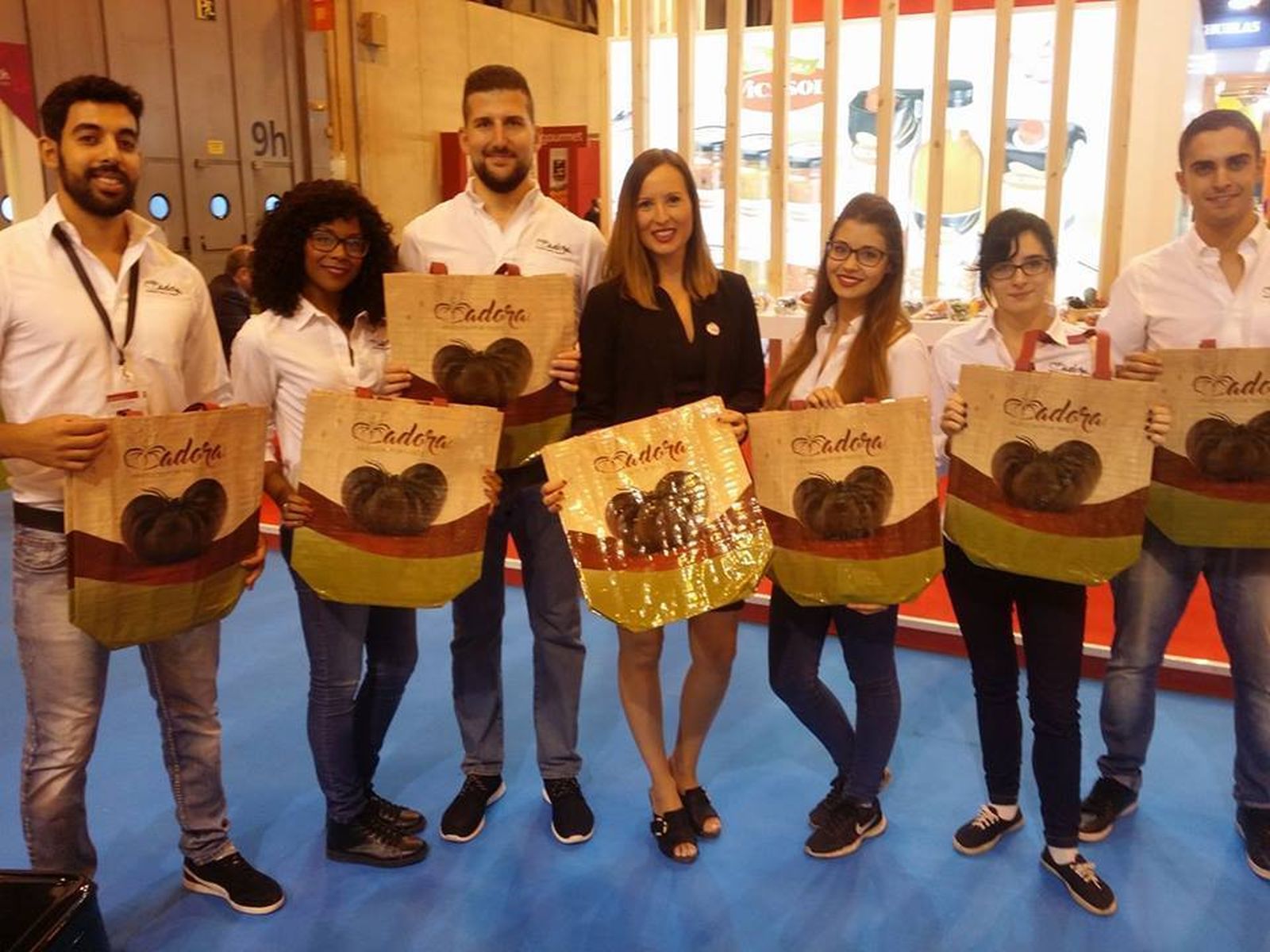 HM. Clause ha conquistado Ifema ofreciendo degustaciones de su nuevo tomate, Adora.