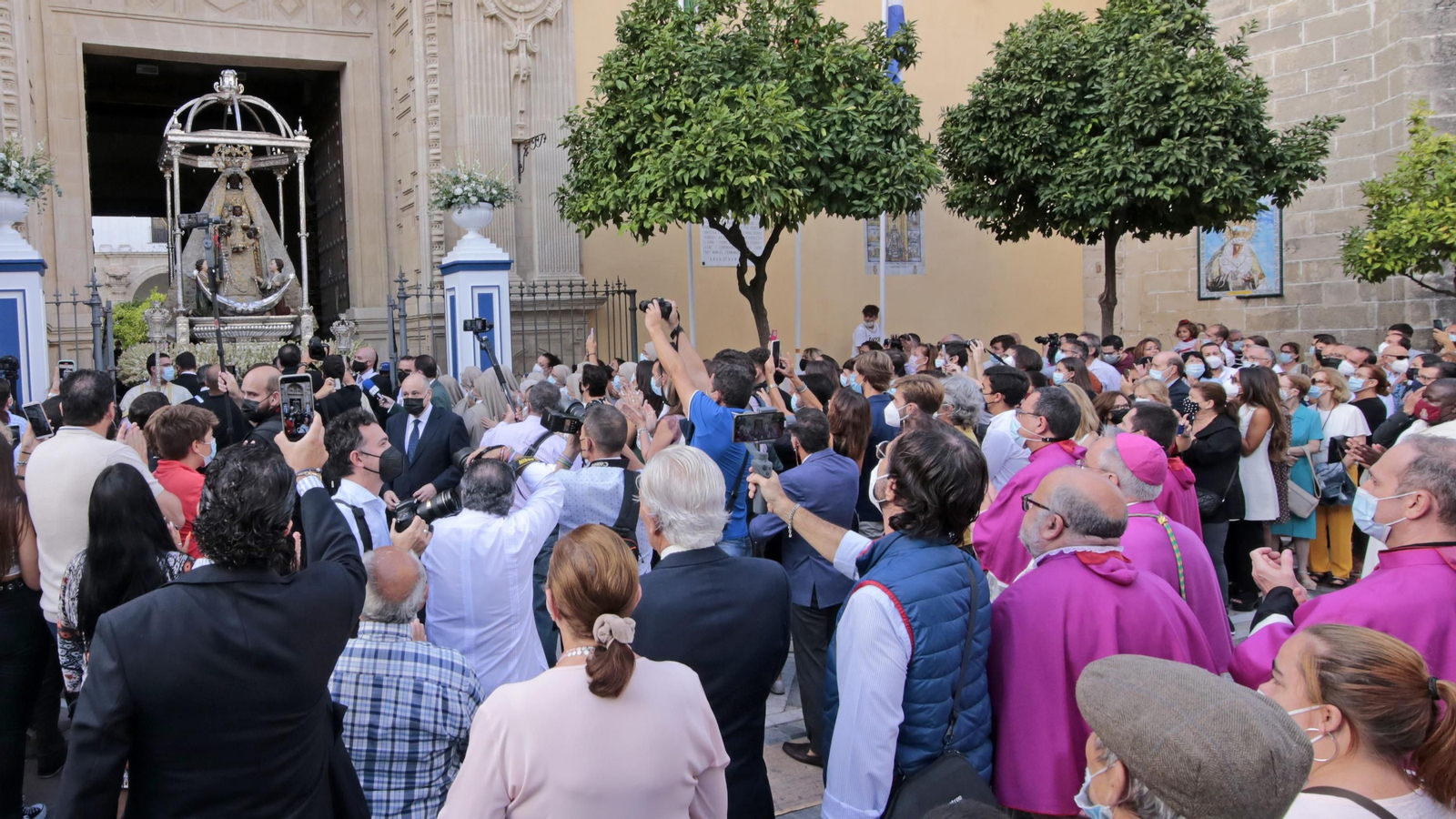 Imágenes de la procesión de la Virgen de la Merced