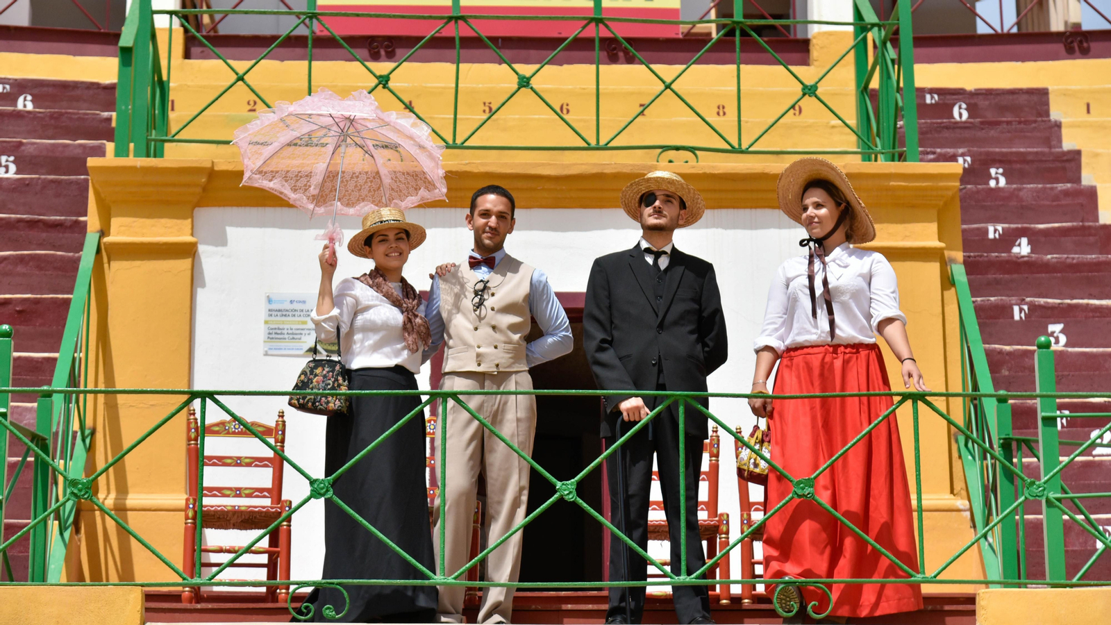 Blooms Day en la Plaza de toros de La Línea en 2022.