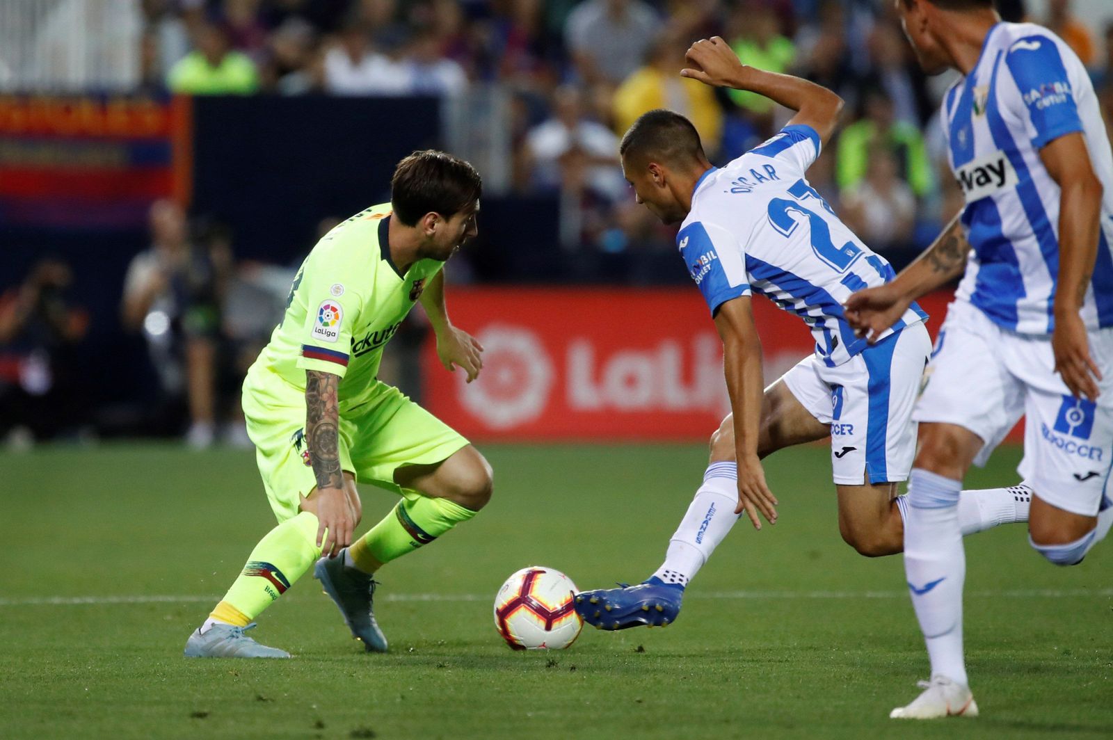 Las imágenes del Leganés-Barcelona