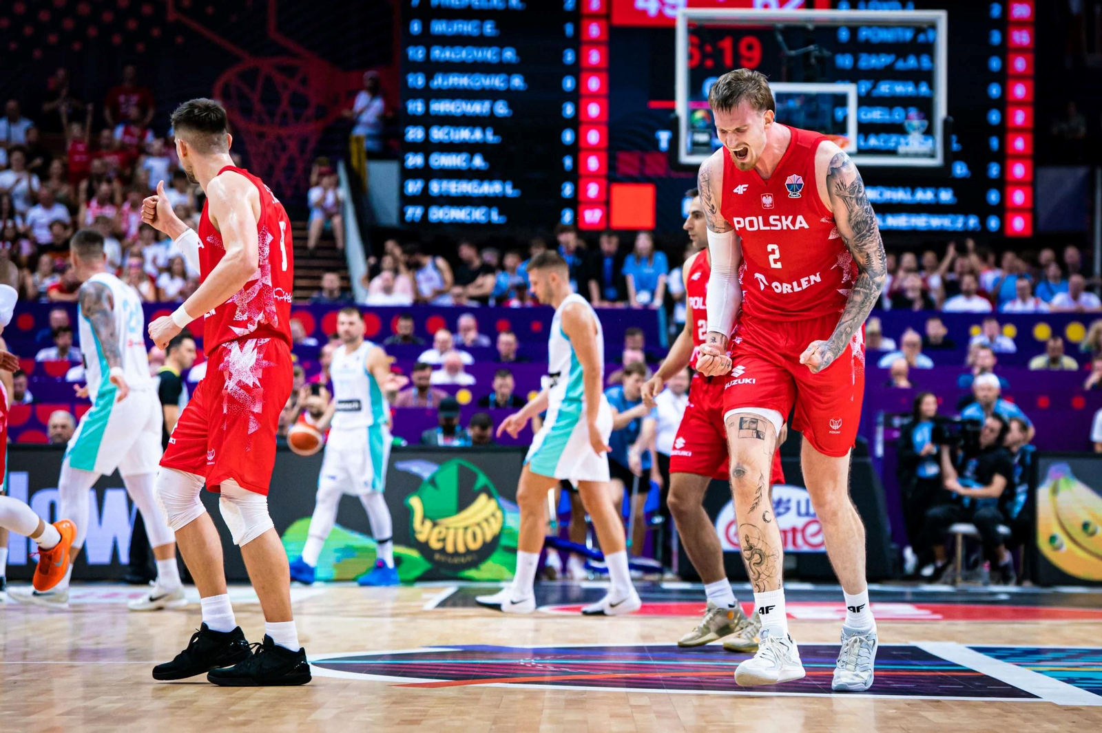 La Polonia de Balcerowski se impone a la Eslovenia de Doncic