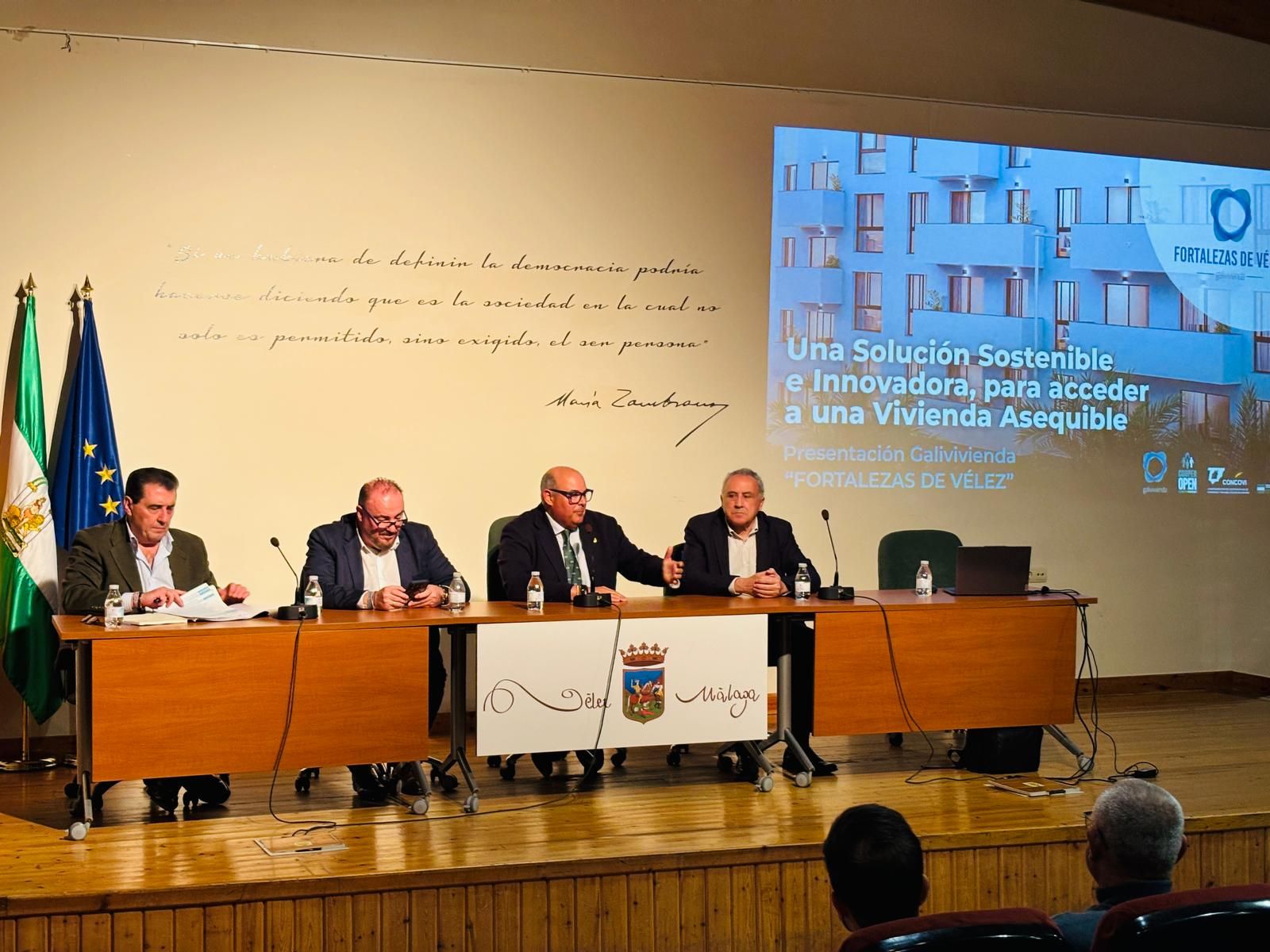 Jornada informativa sobre las 188 viviendas que se construirán en Vélez-Málaga