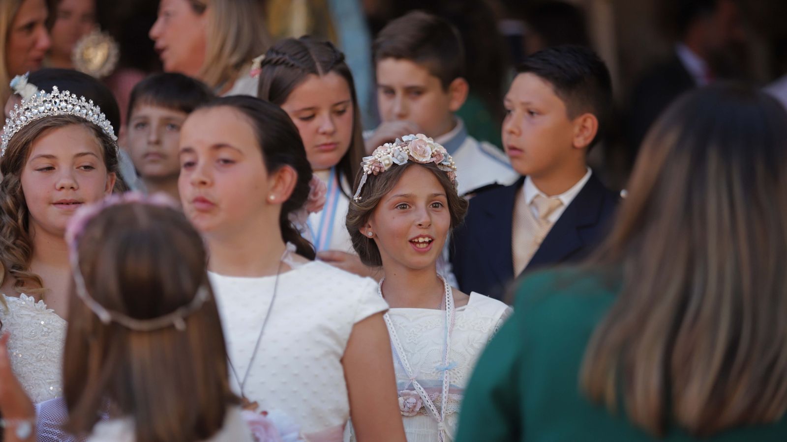Fotos de la procesión de María Auxiliadora en La Línea