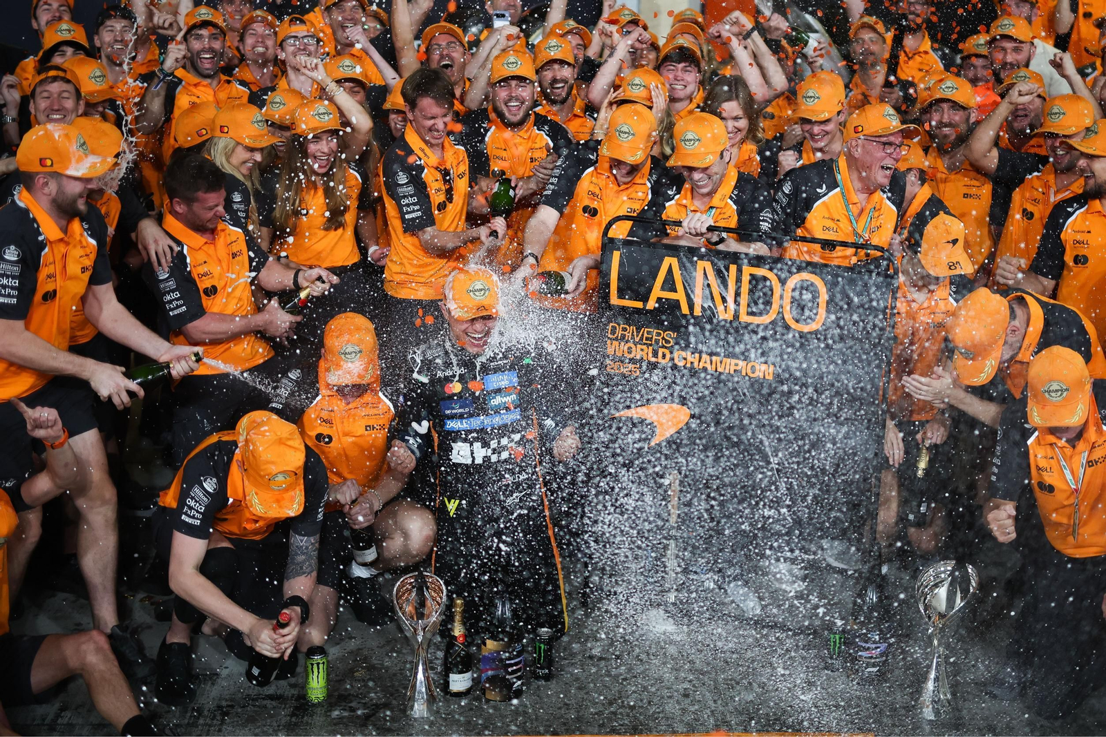 Las fotos del título mundial de Lando Norris en la Fórmula 1