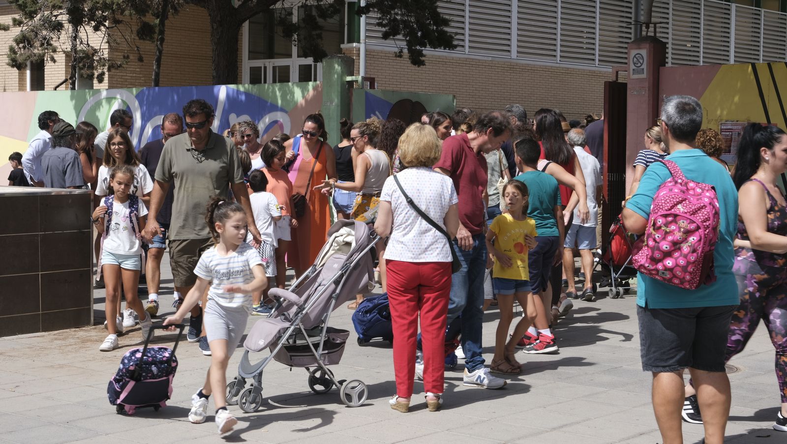 Imágenes del primer día de curso escolar en Almería