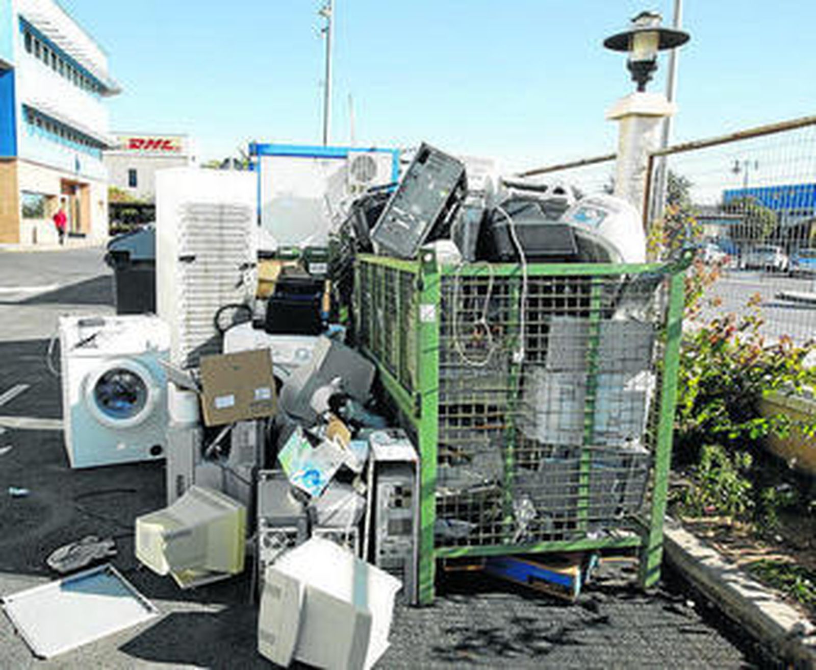 Punto limpio del sector 20 de El Puche.