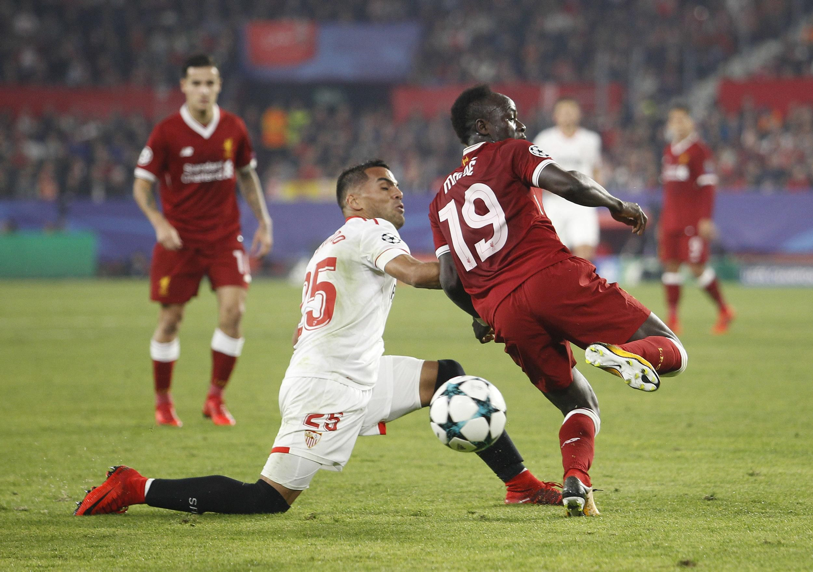 las imágenes del Sevilla-Liverpool