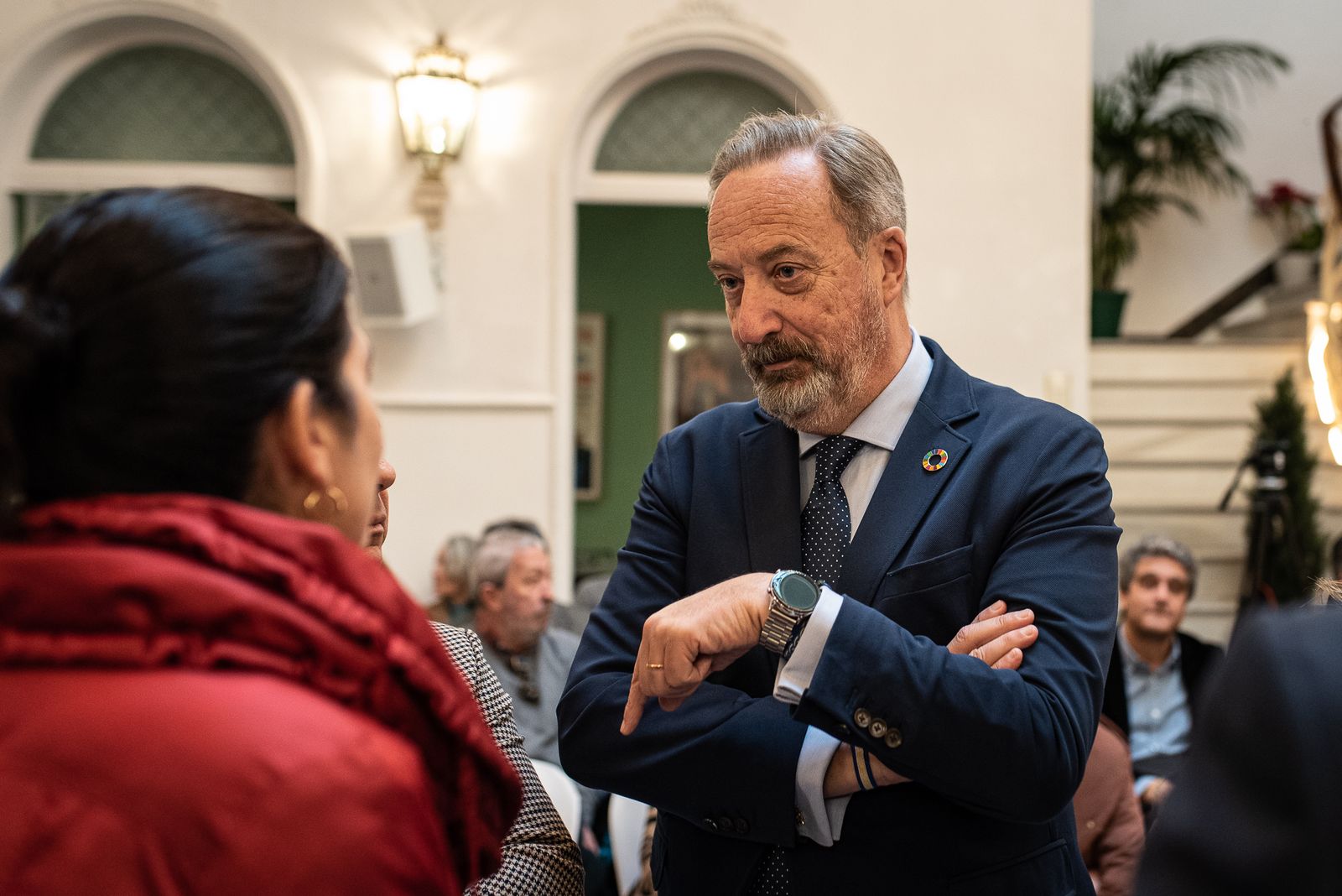 Imágenes de la entrega del premio literario "Hablando en cobre" de la Fundación Atlantic Copper