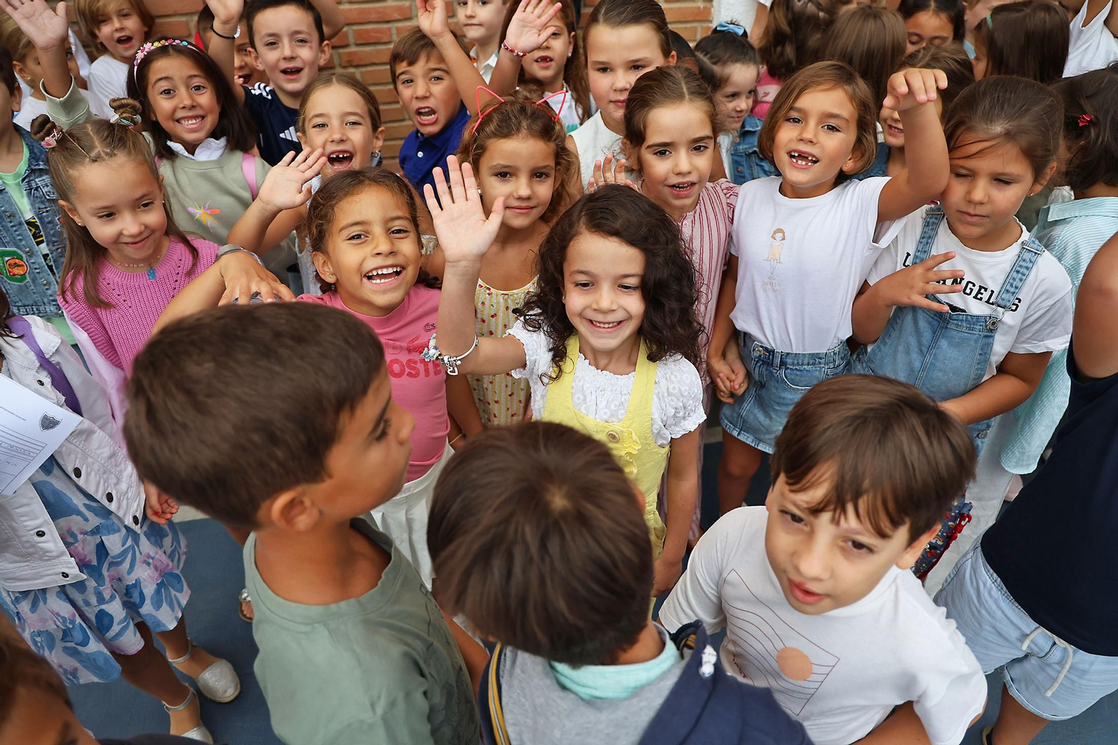 Las imágenes de la vuelta al cole