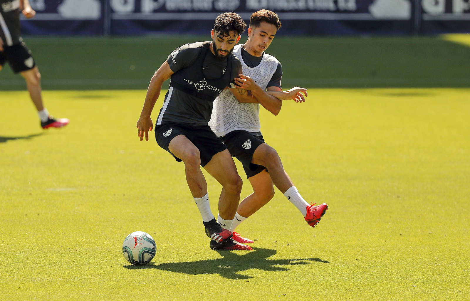 Las fotos del entrenamiento del Málaga