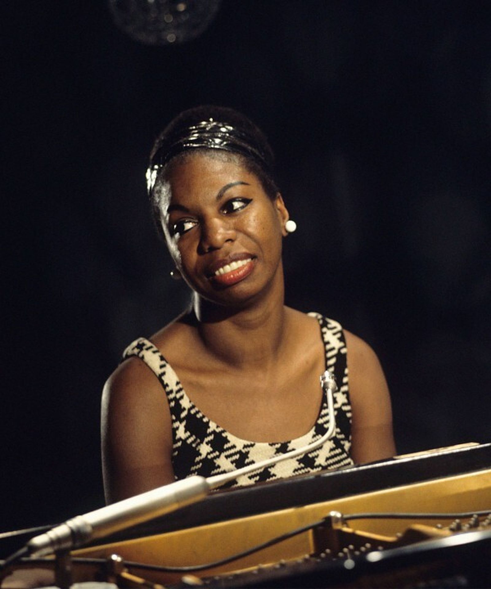 La cantante Nina Simone