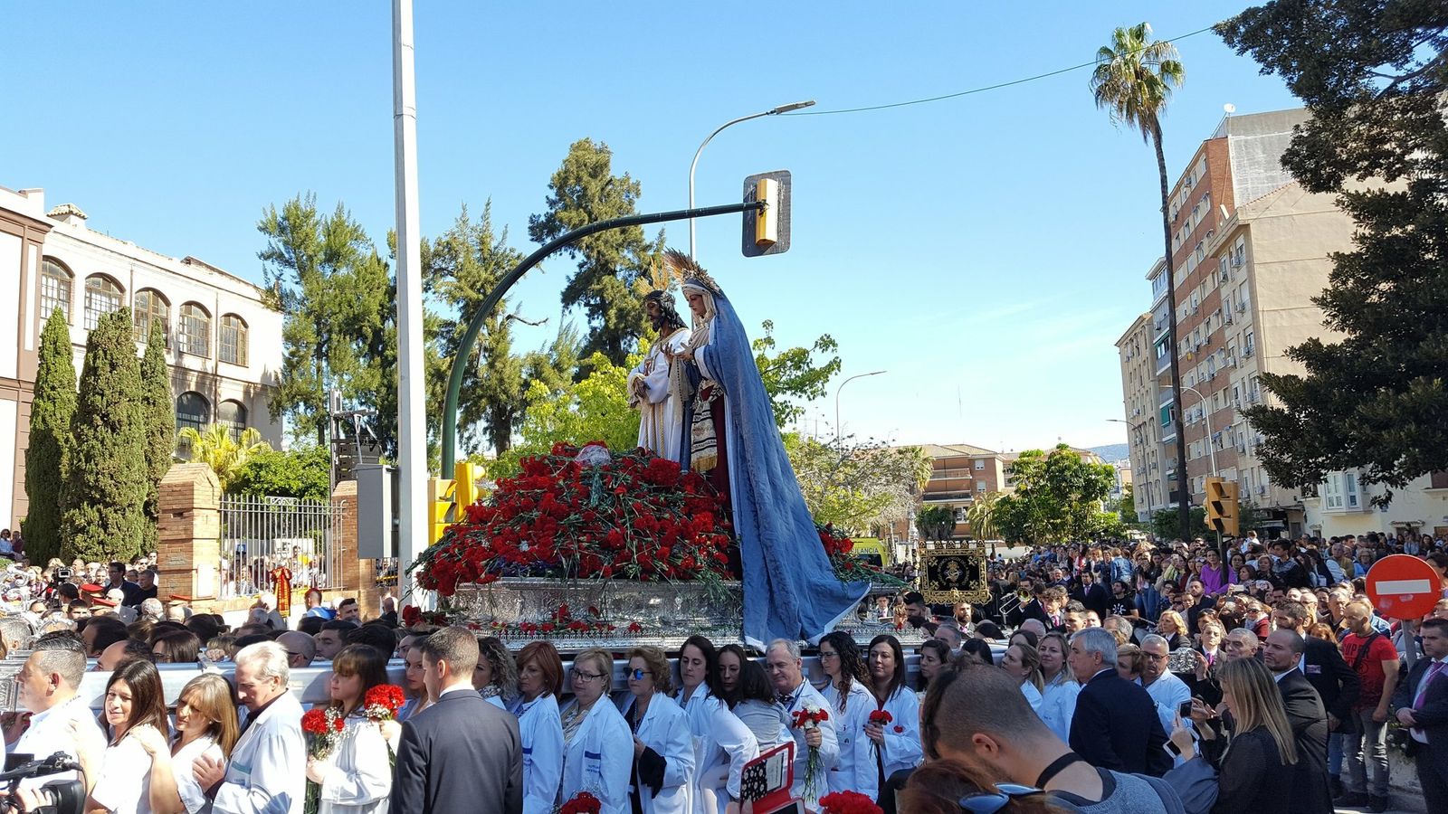 Las fotos del traslado del Cautivo