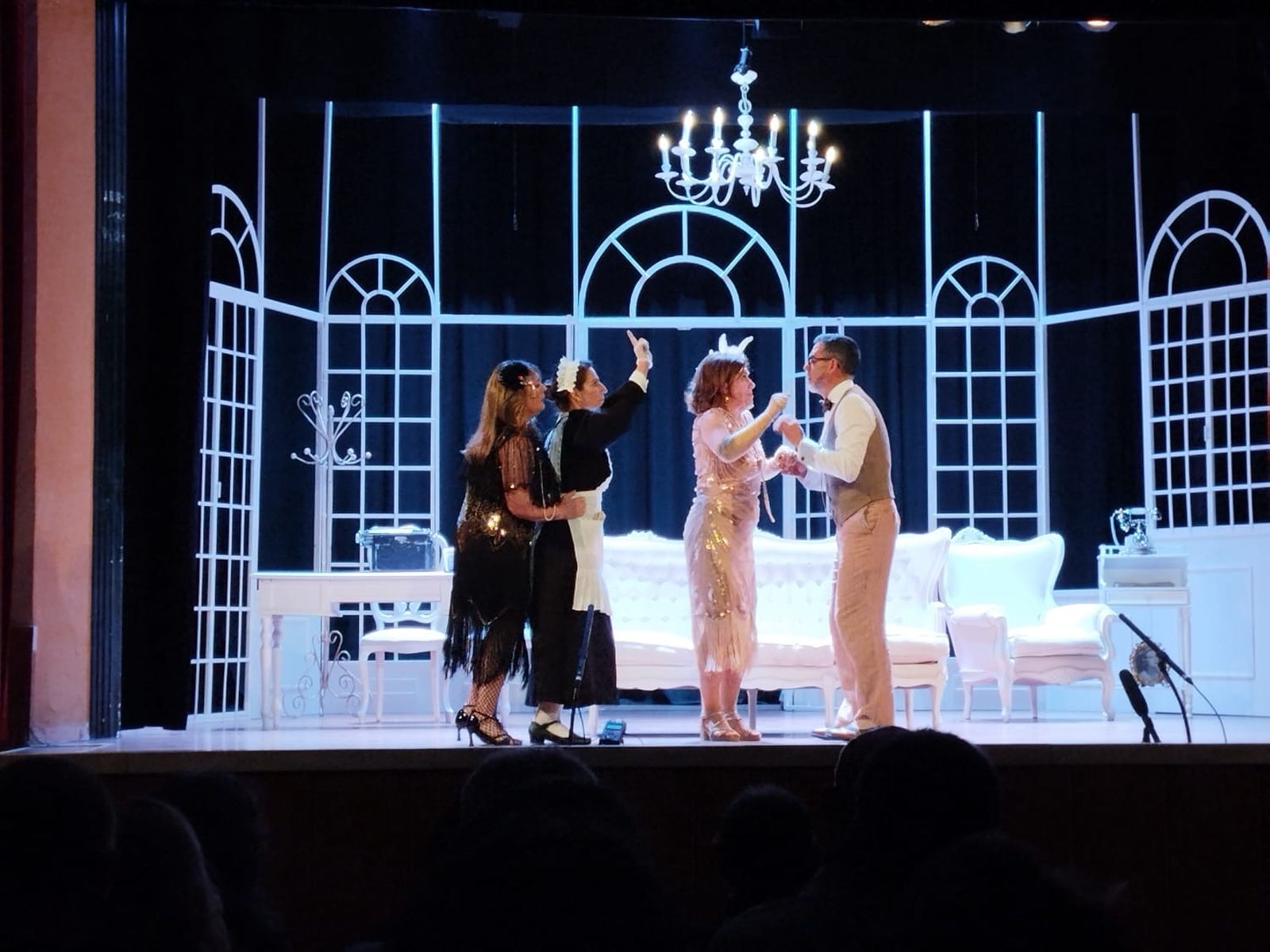 Una función de la Muestra de Teatro Aficionado en Avanti.