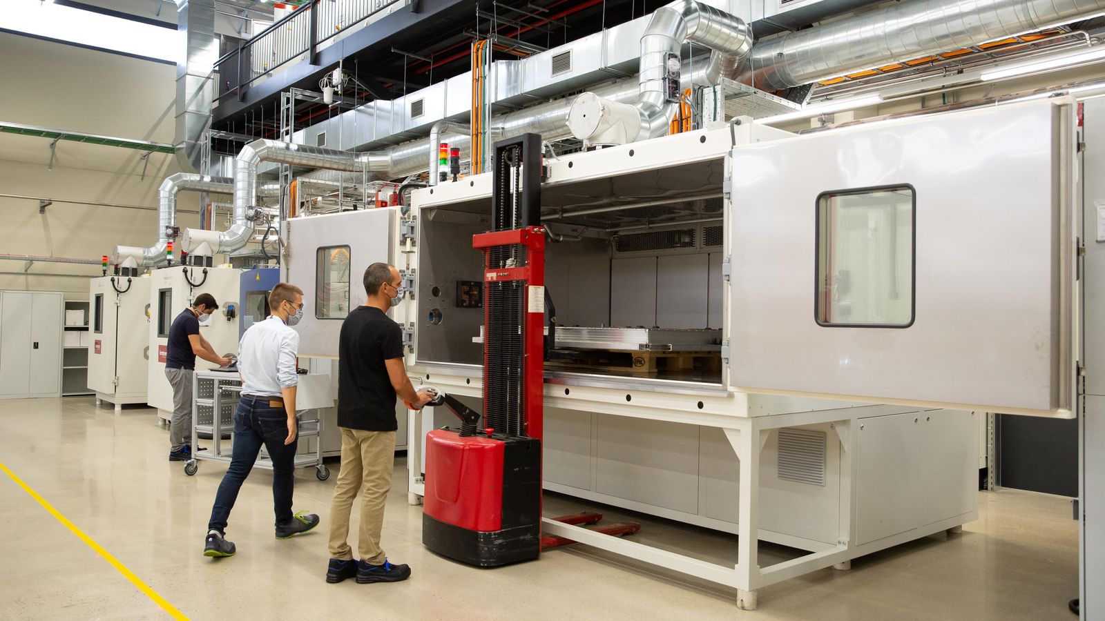 En el TCE se podrán llevar a cabo diferentes ensayos que pongan a prueba las baterías en condiciones aún más extremas de las que, por lo general, pueden darse durante su vida útil.