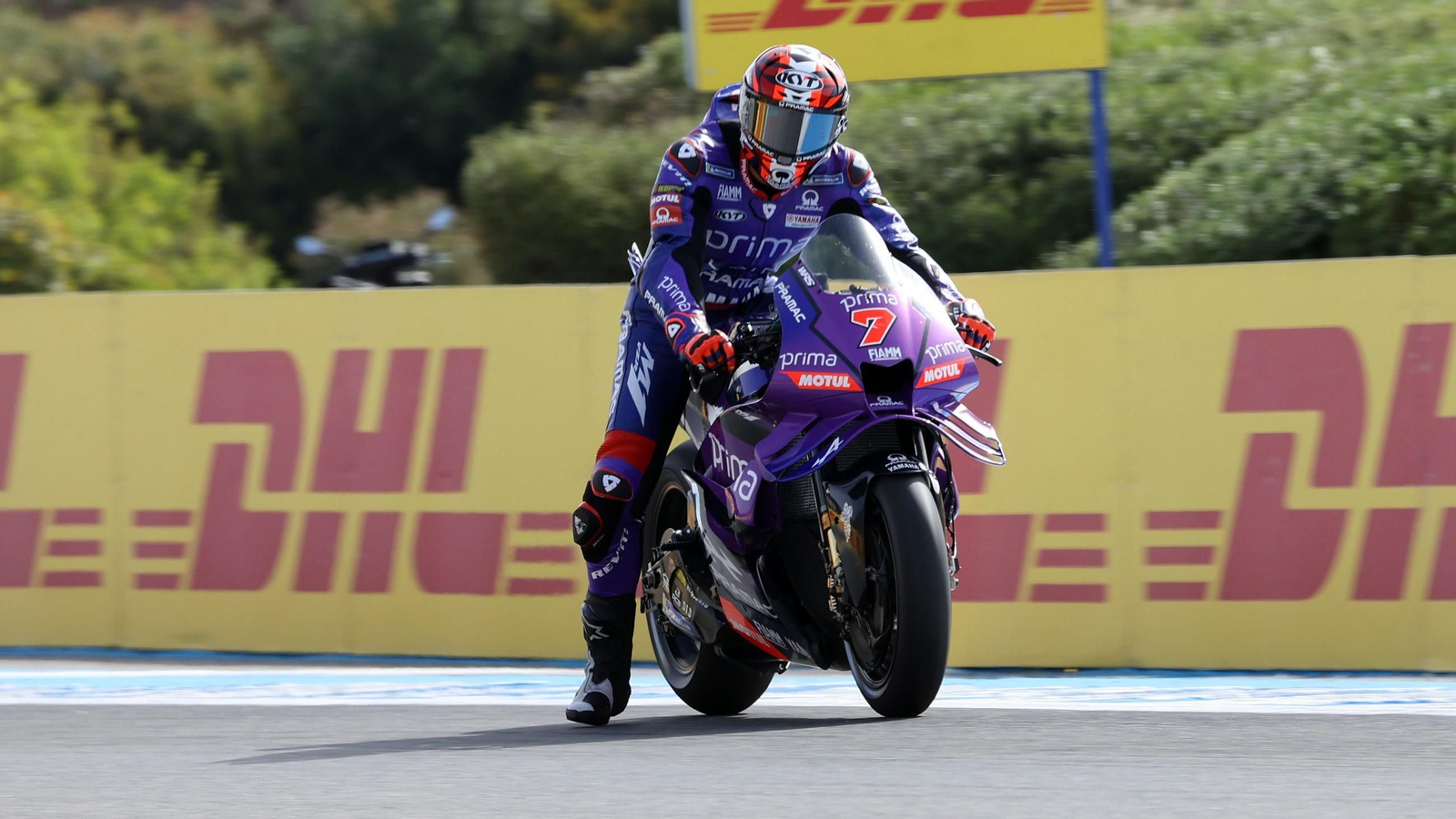 Imágenes de los entrenamientos de MotoGP del Viernes en Jerez