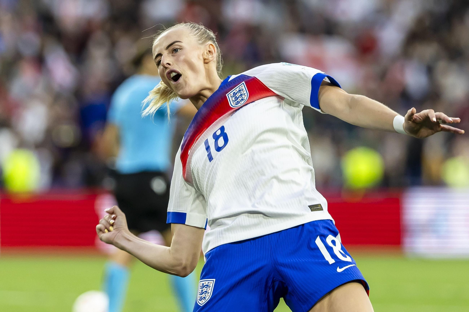 Las mejores imágenes de la final España - Inglaterra de la Eurocopa femenina