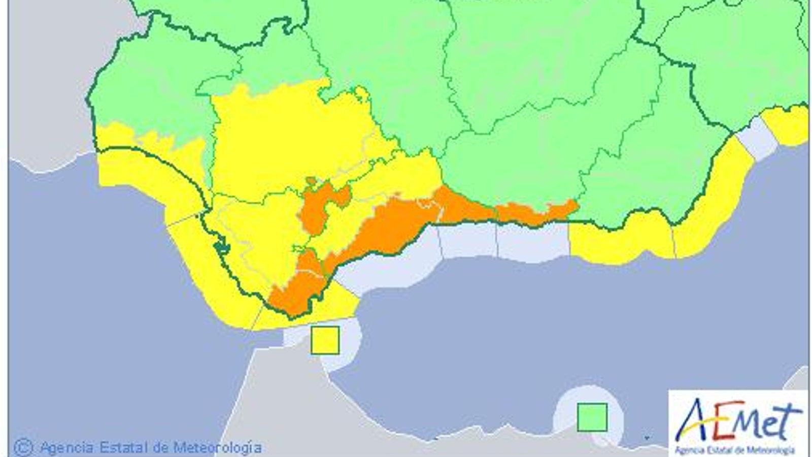 Previsión de Aemet para este martes 30 de octubre.
