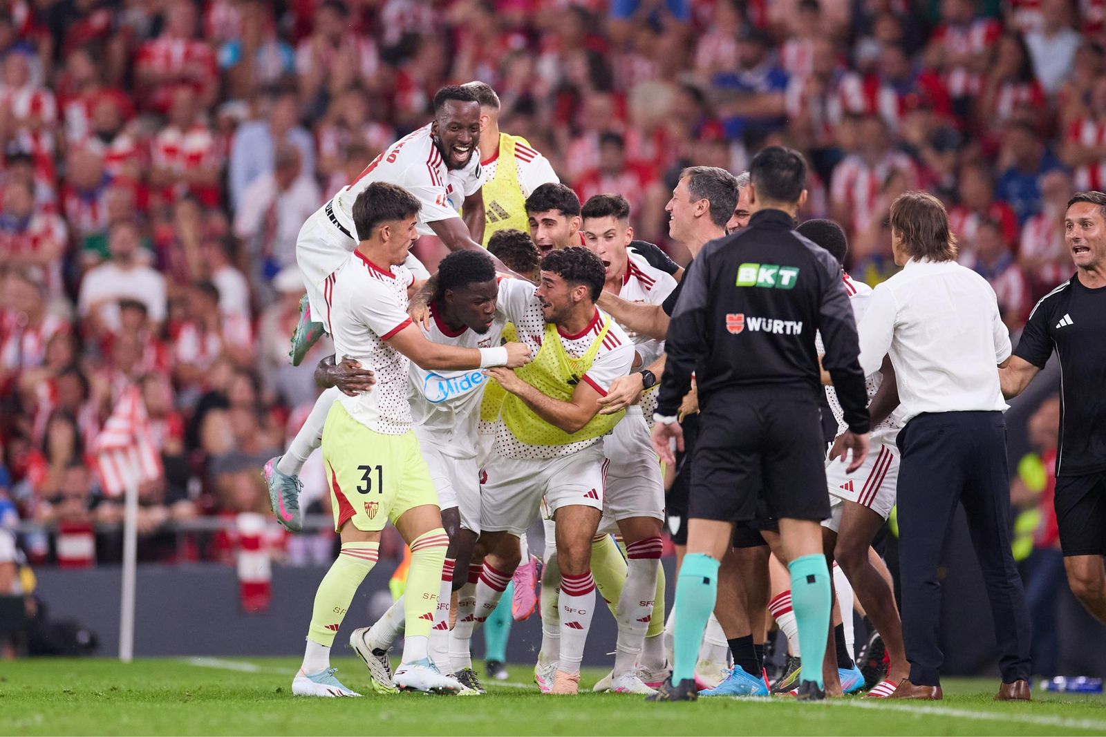 Las mejores fotos del Athletic - Sevilla