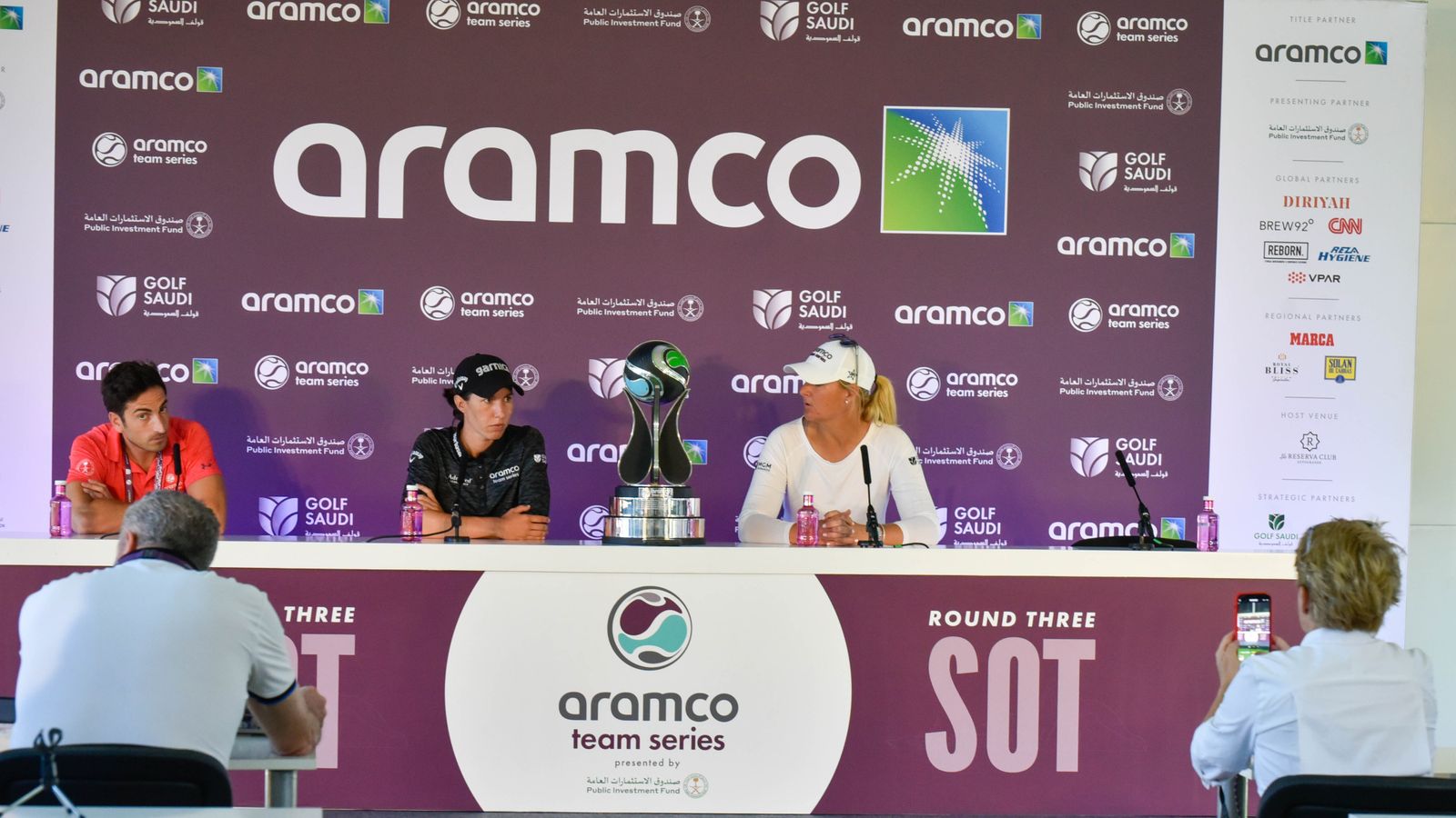 Las fotos de la presentación del Aramco Team Series de La Reserva de Sotogrande