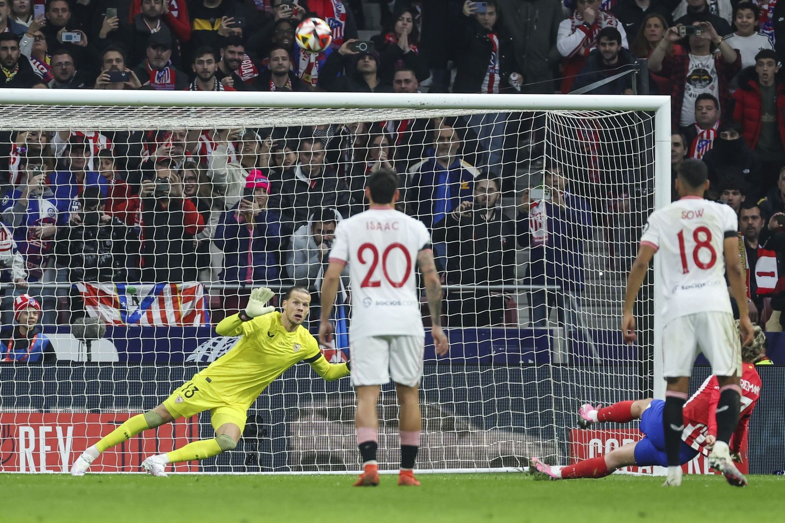 Las fotos del Atlético de Madrid - Sevilla en cuartos de la Copa del Rey