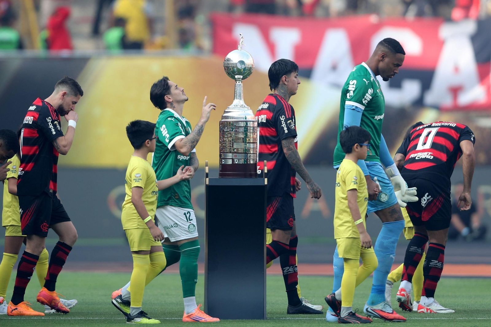 Las fotos de la final de la Copa Libertadores con triunfo de Flamengo sobre Palmeiras