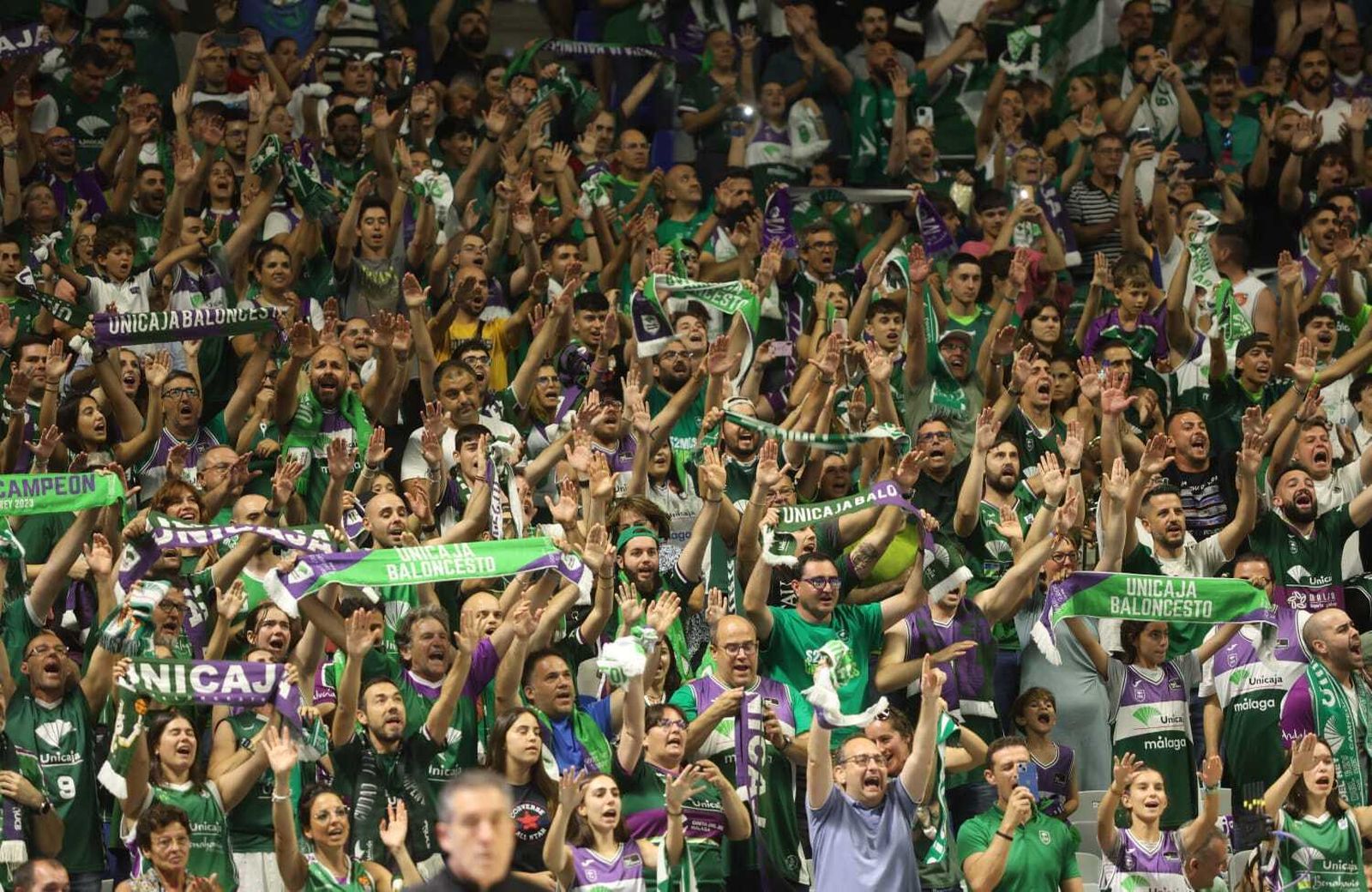 El Unicaja-Barcelona, en fotos