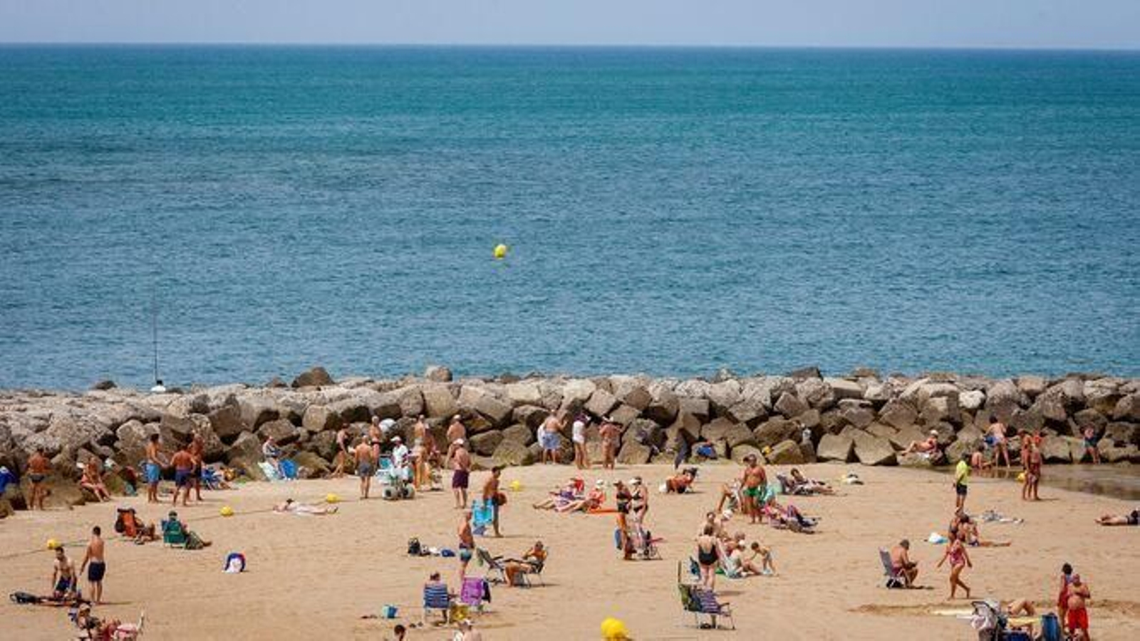 Playa de Santa María del Mar de Cádiz.